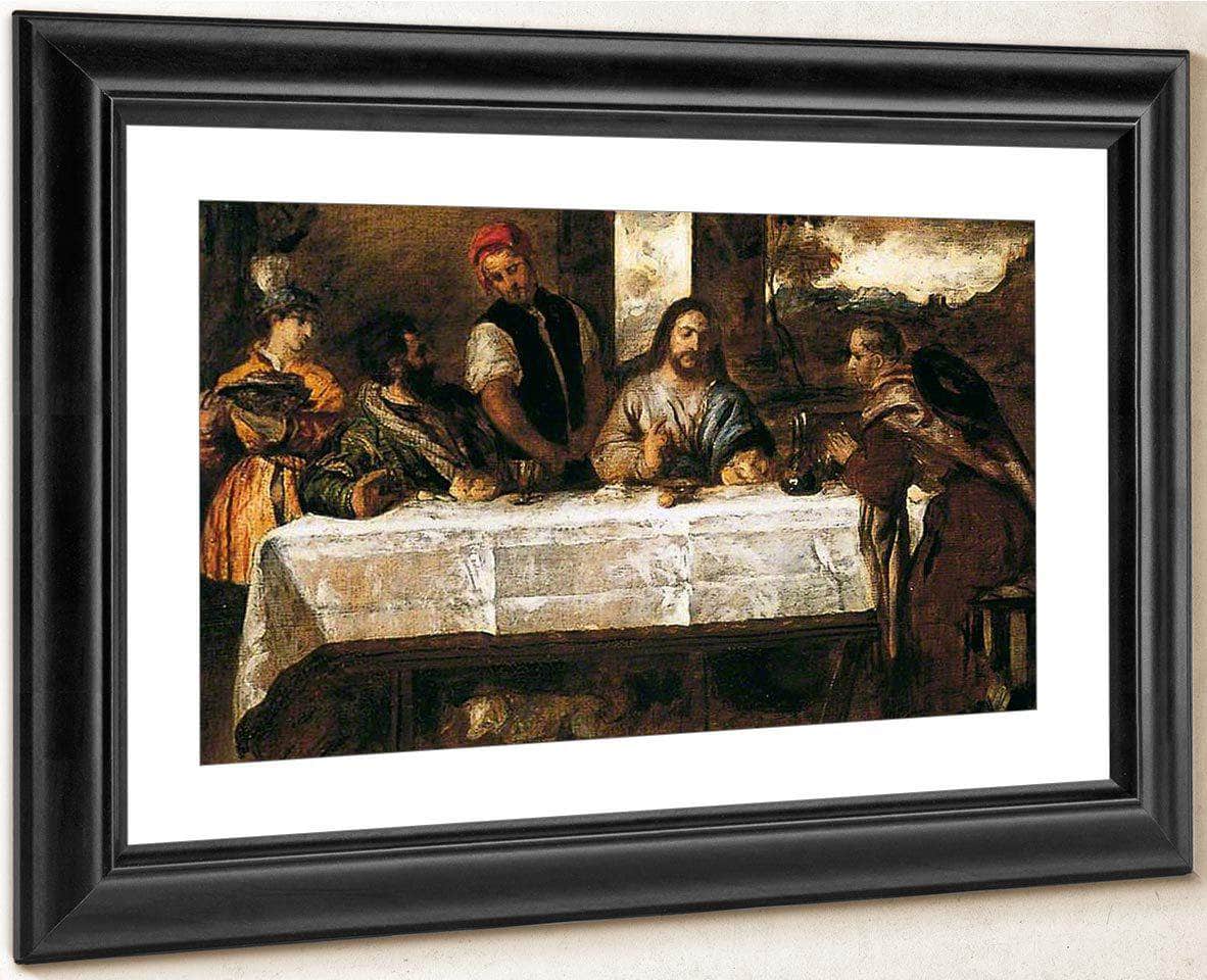 Supper At Emmaus (After Titian) By William Etty - Image 2