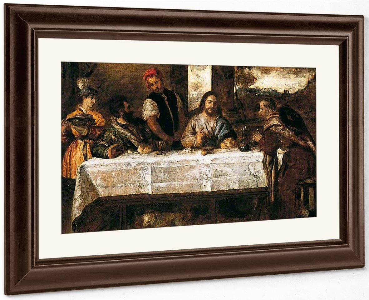 Supper At Emmaus (After Titian) By William Etty - Image 3