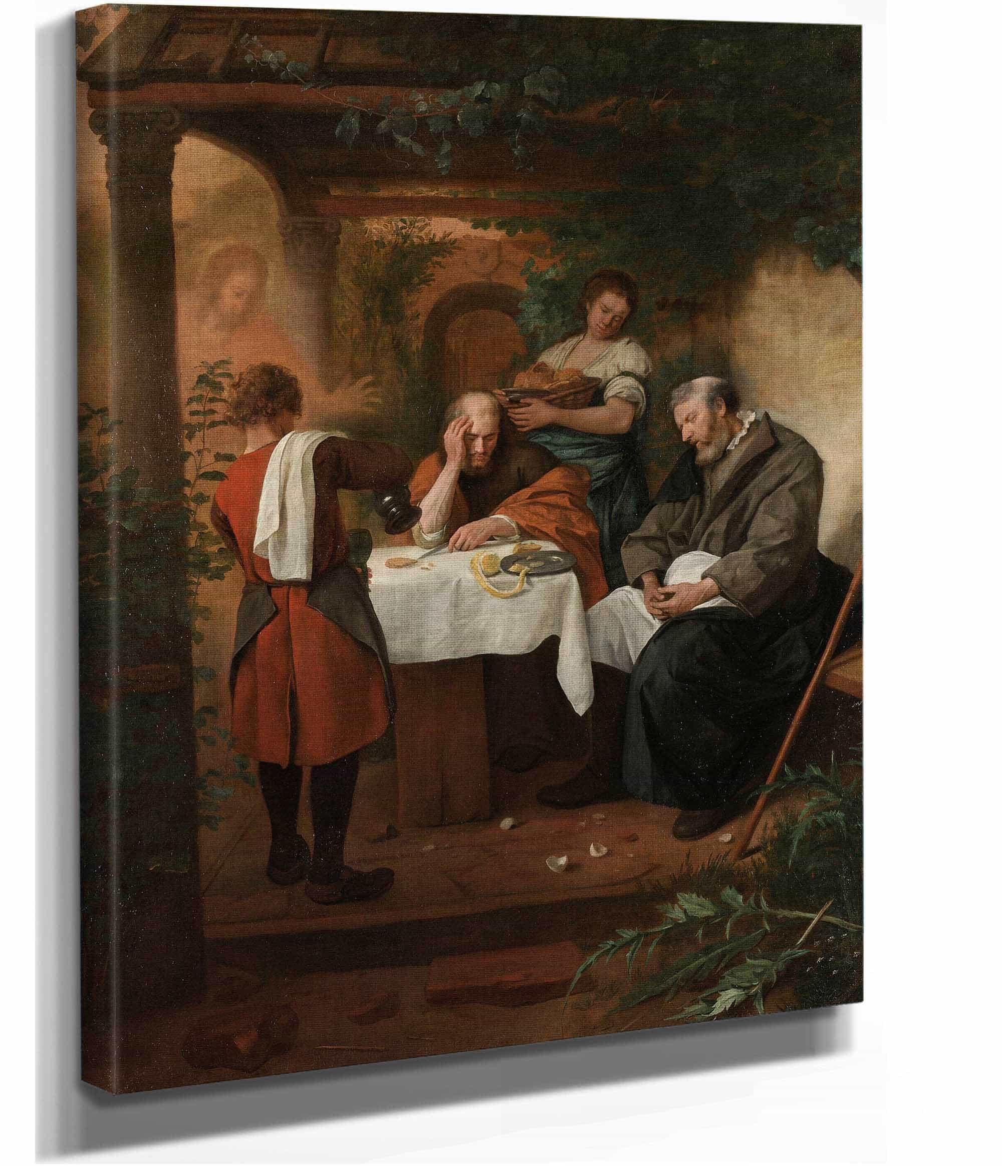 Supper At Emmaus C by Jan Steen - Image 2