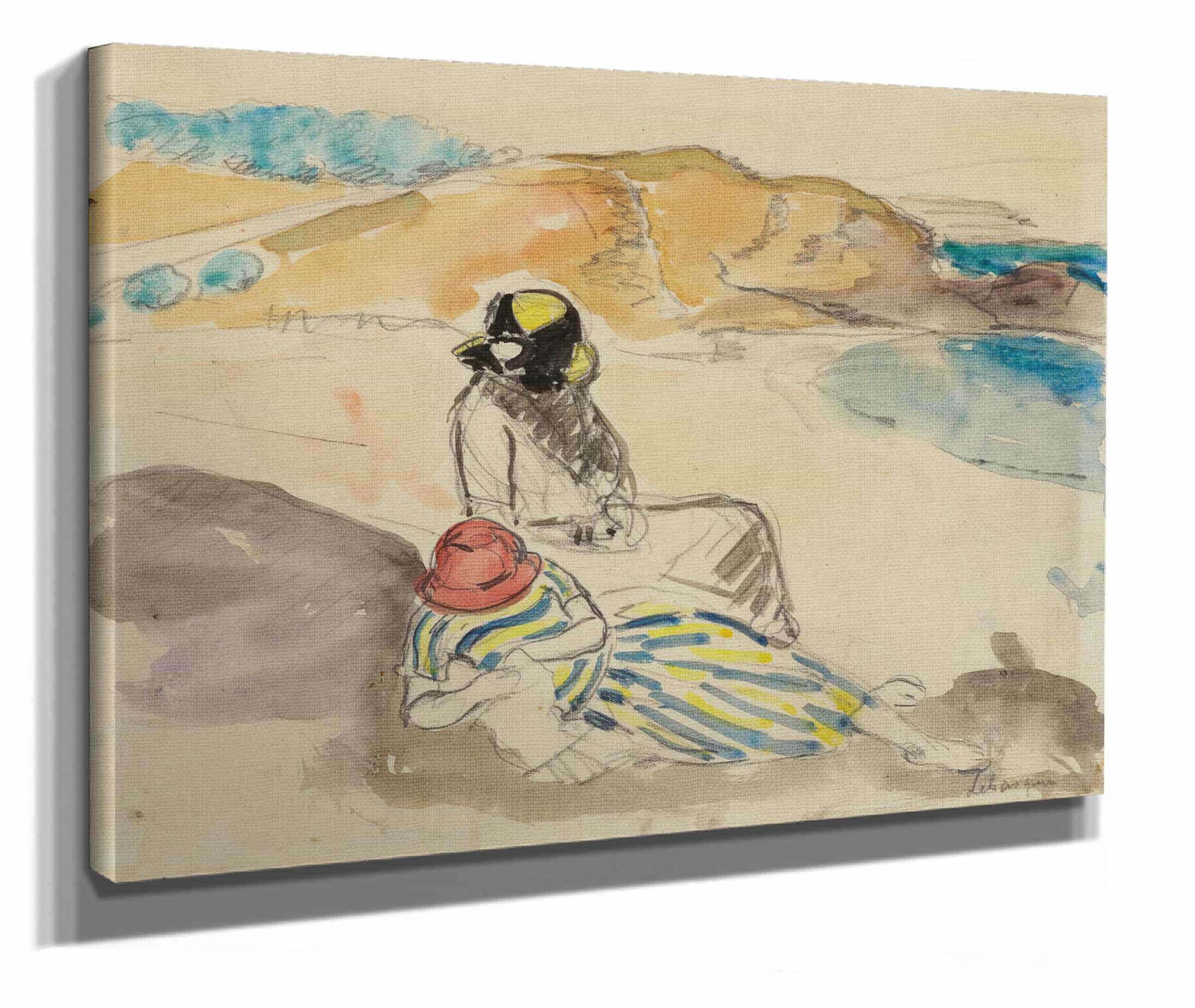 Sur La Plage by Henri Lebasque - Image 4