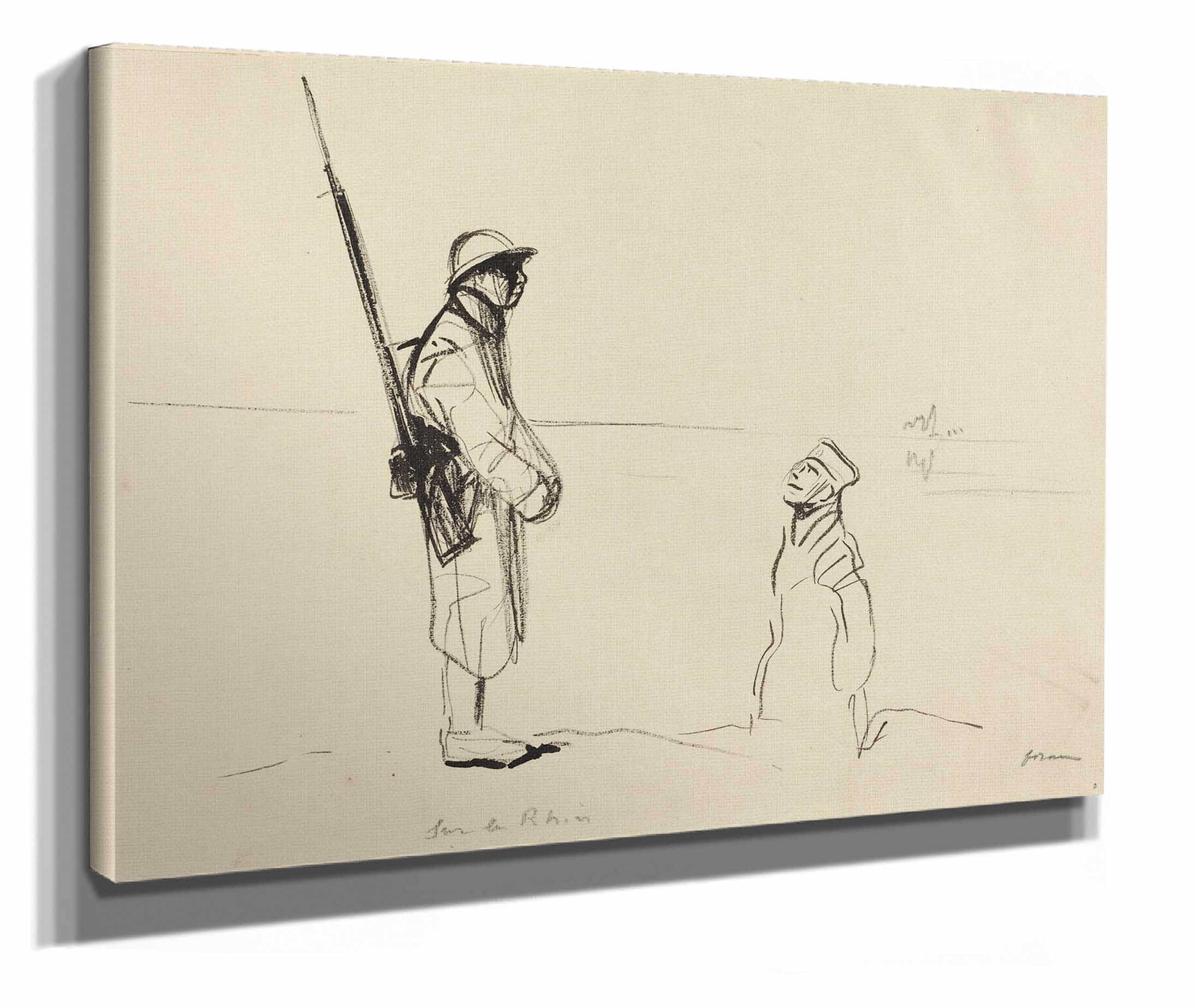 Sur Le Rhin by Jean Louis Forain - Image 2