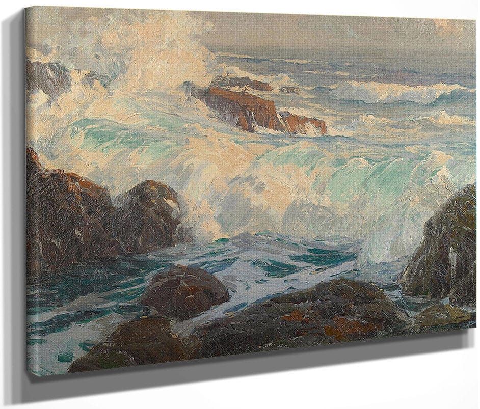 Surf At Laguna' By Edgar Payne