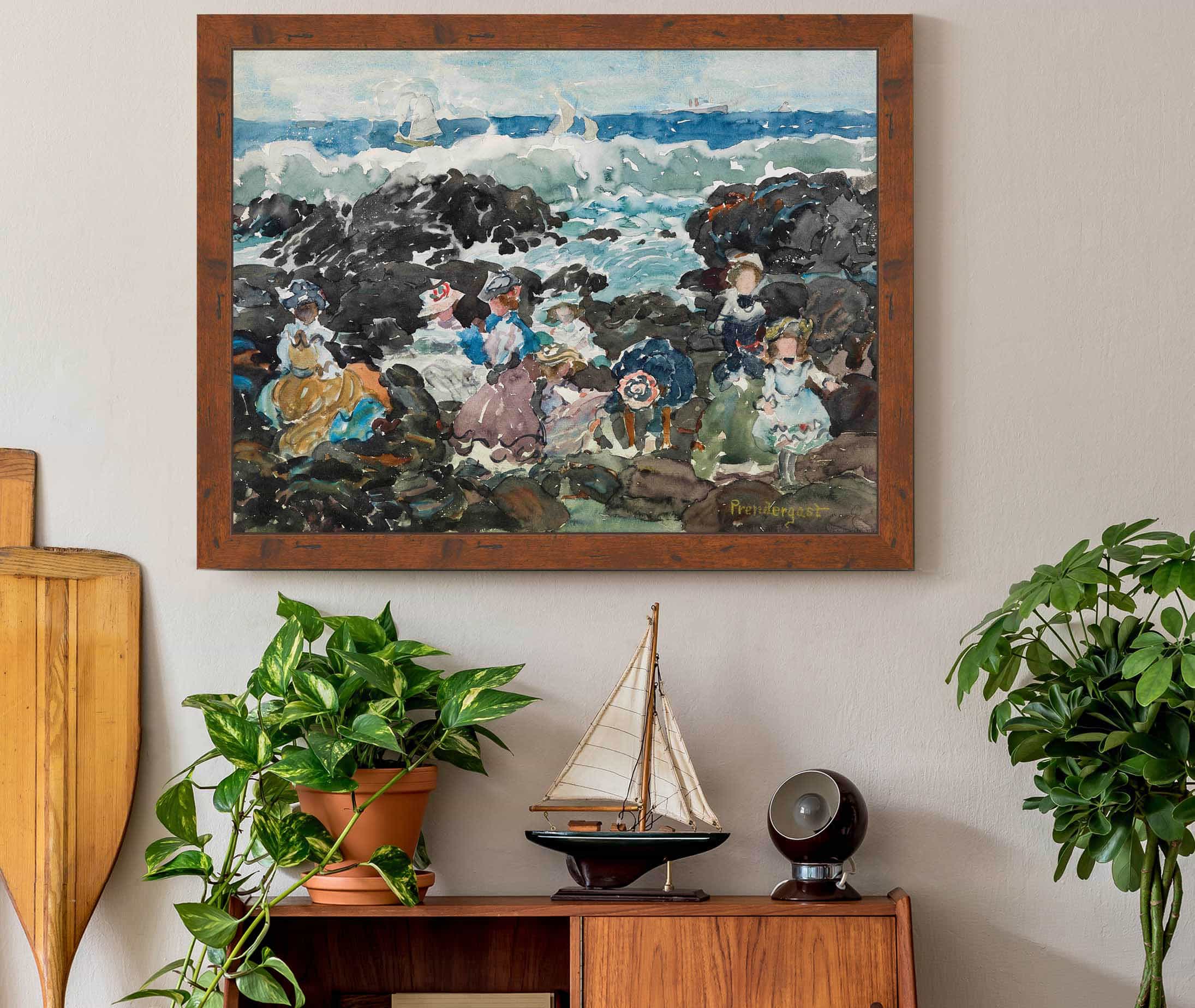 Surf Cohasset by Maurice Prendergast - Image 2