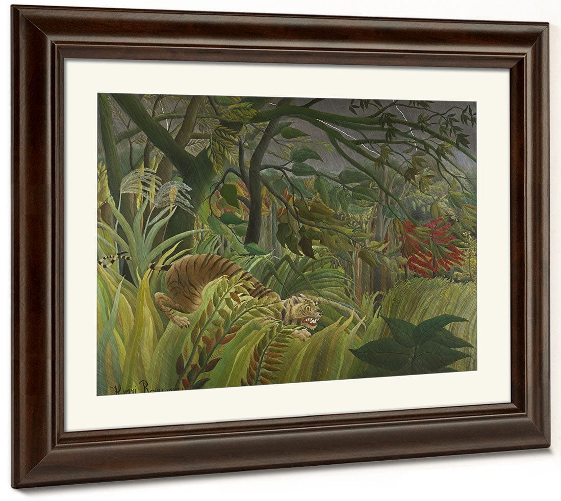 Surprised! By Henri Julien Felix Rousseau - Image 3