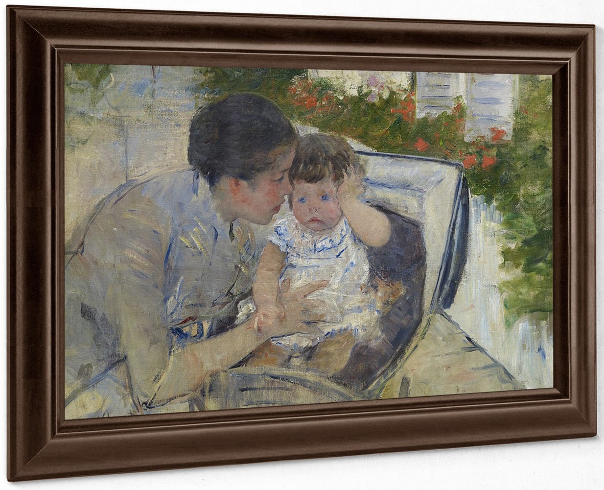 Susan Comforting The Baby By Mary Cassatt - Image 6
