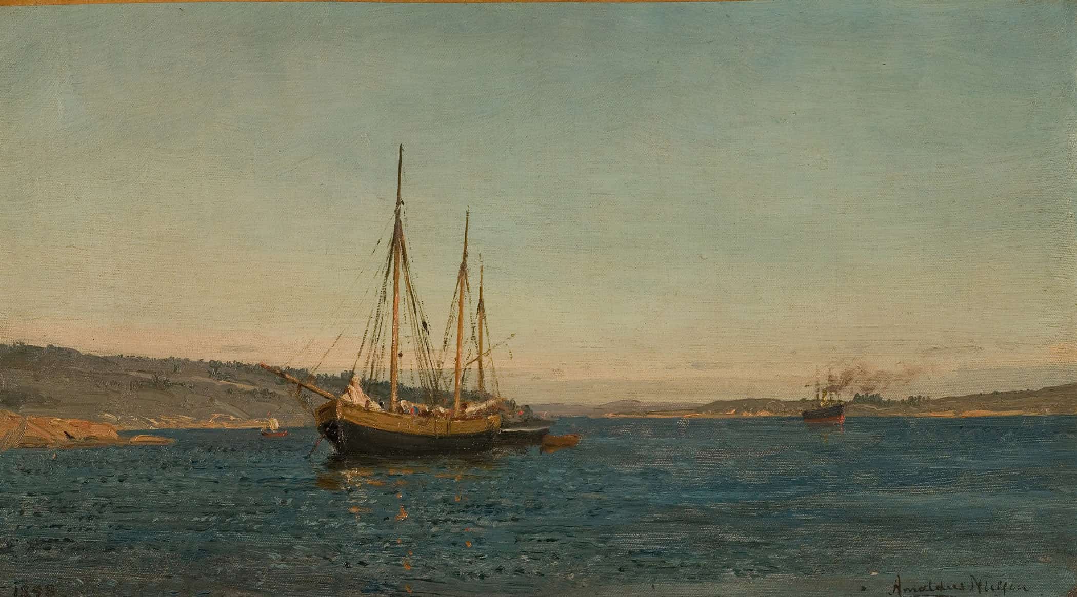Svenske Fiskere Hvaler by Amaldus Nielsen - Image 2