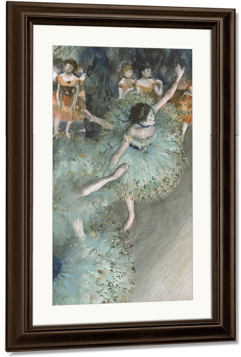 Swaying Dancer (Dancer In Green) By Edgar Degas - Image 3