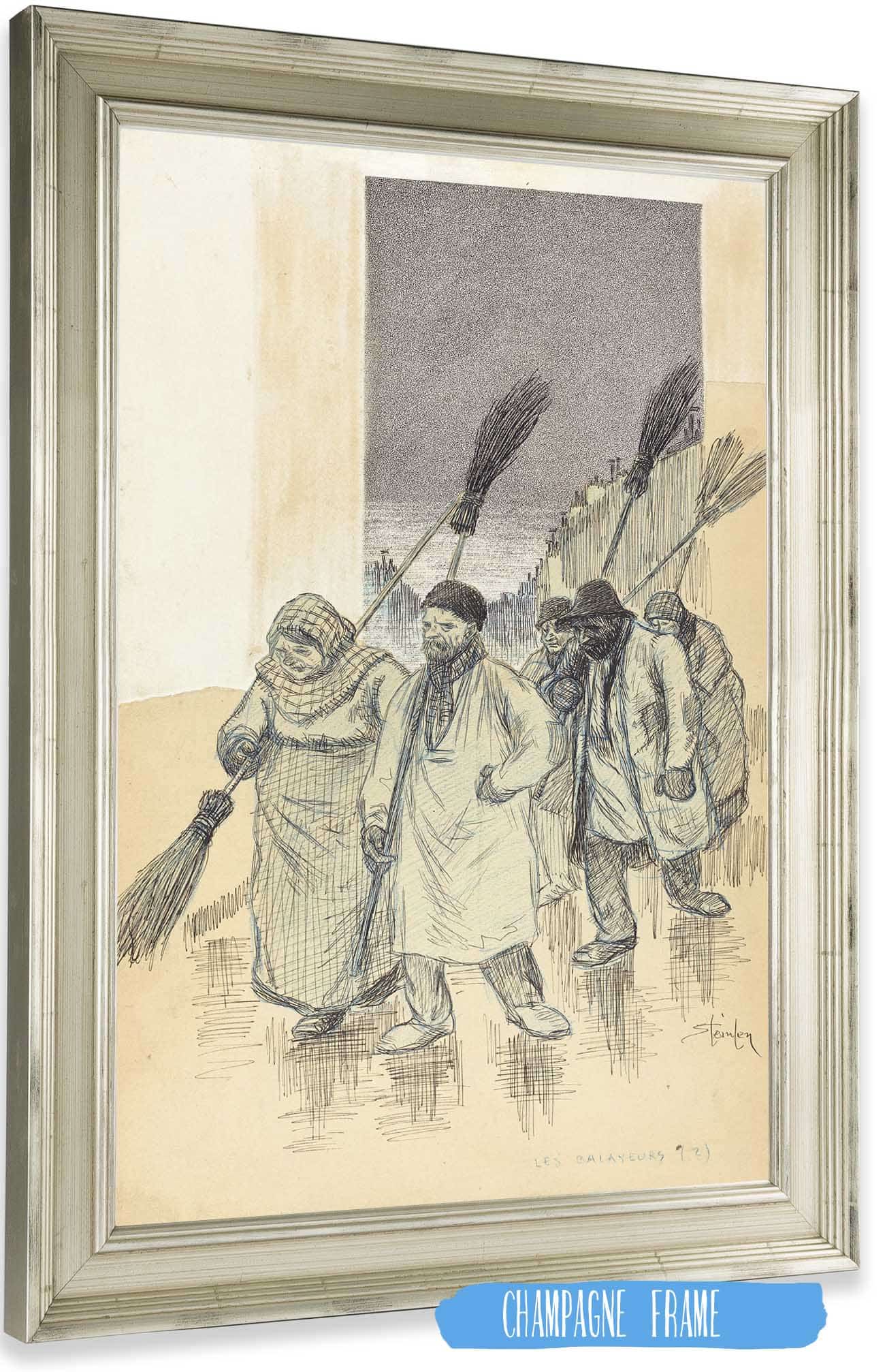 Sweepers by Theophile Alexandre Steinlen