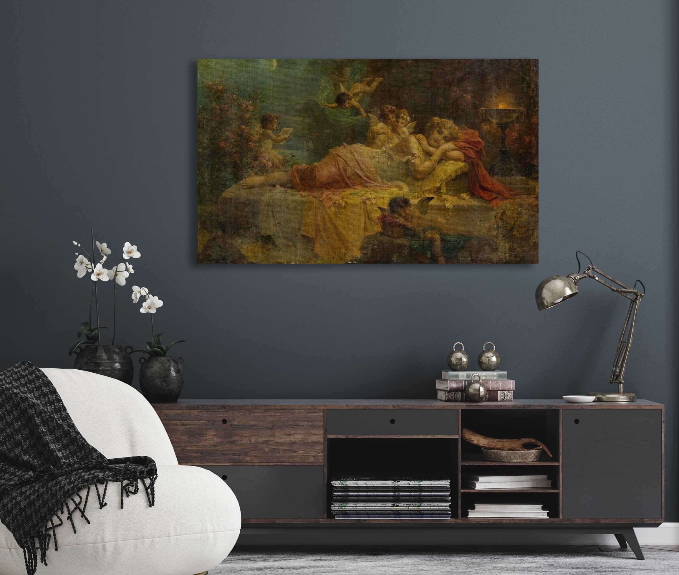 Sweet Dreams by Hans Zatzka - Image 5
