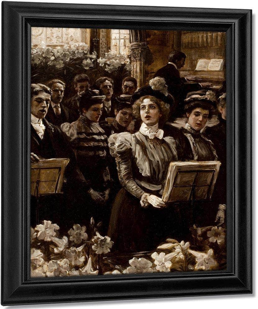 Sweet Harmony By Alice Barber Stephens - Image 7