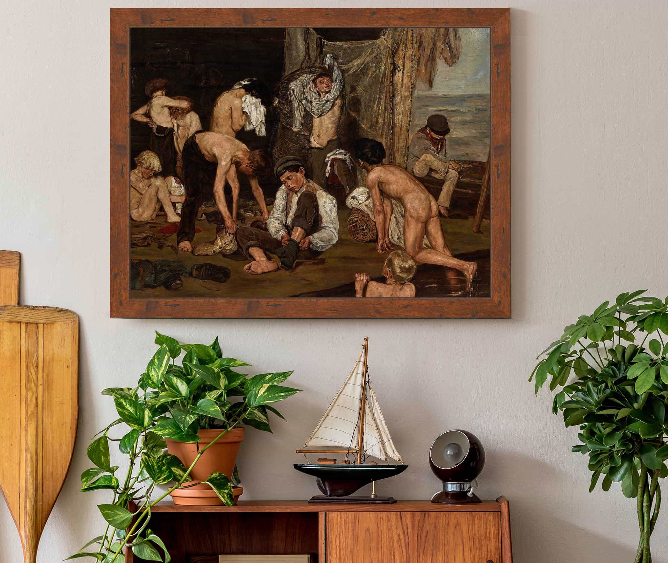 Swimmers by Max Liebermann - Image 2
