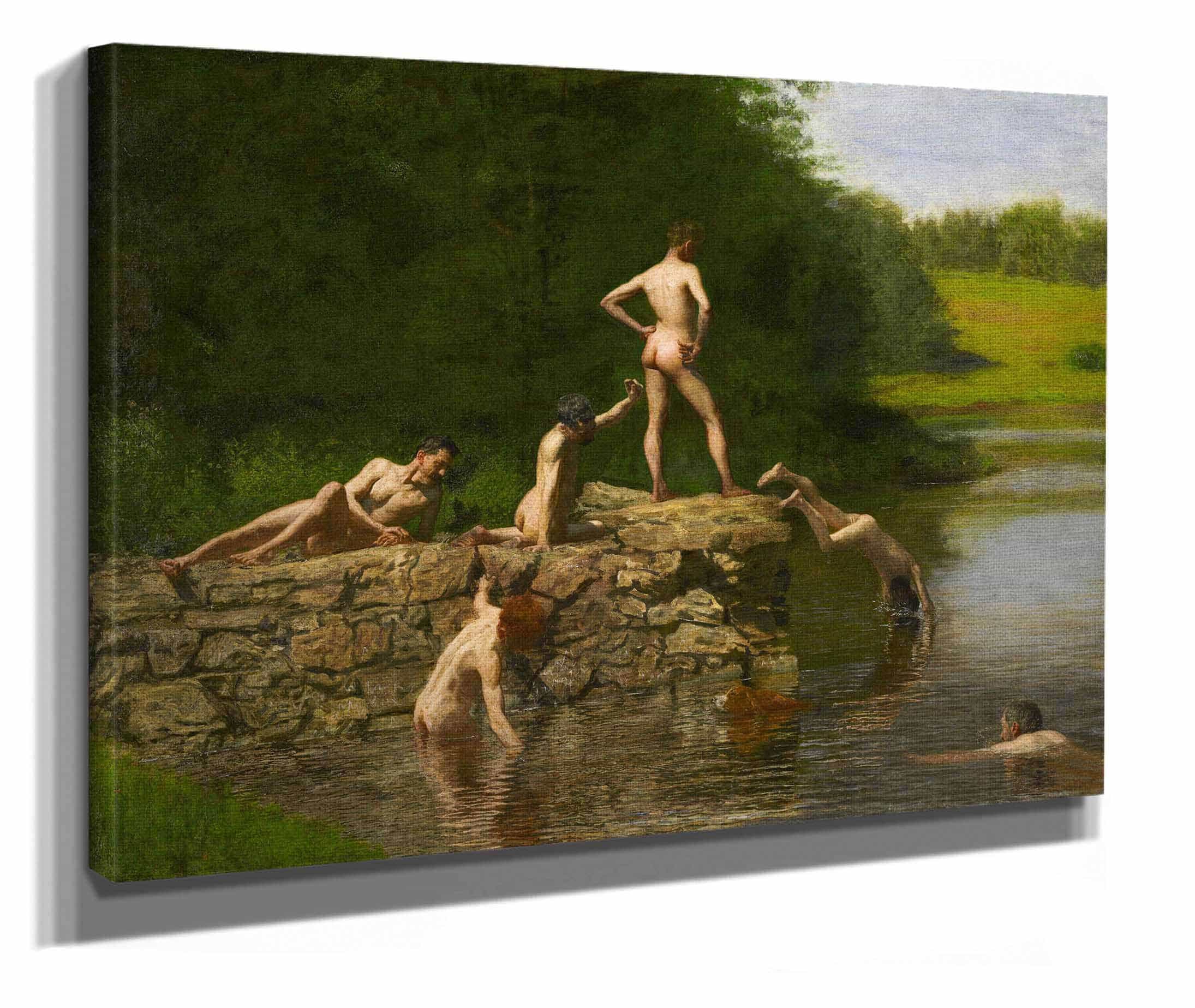 Swimming by Thomas Eakins - Image 2