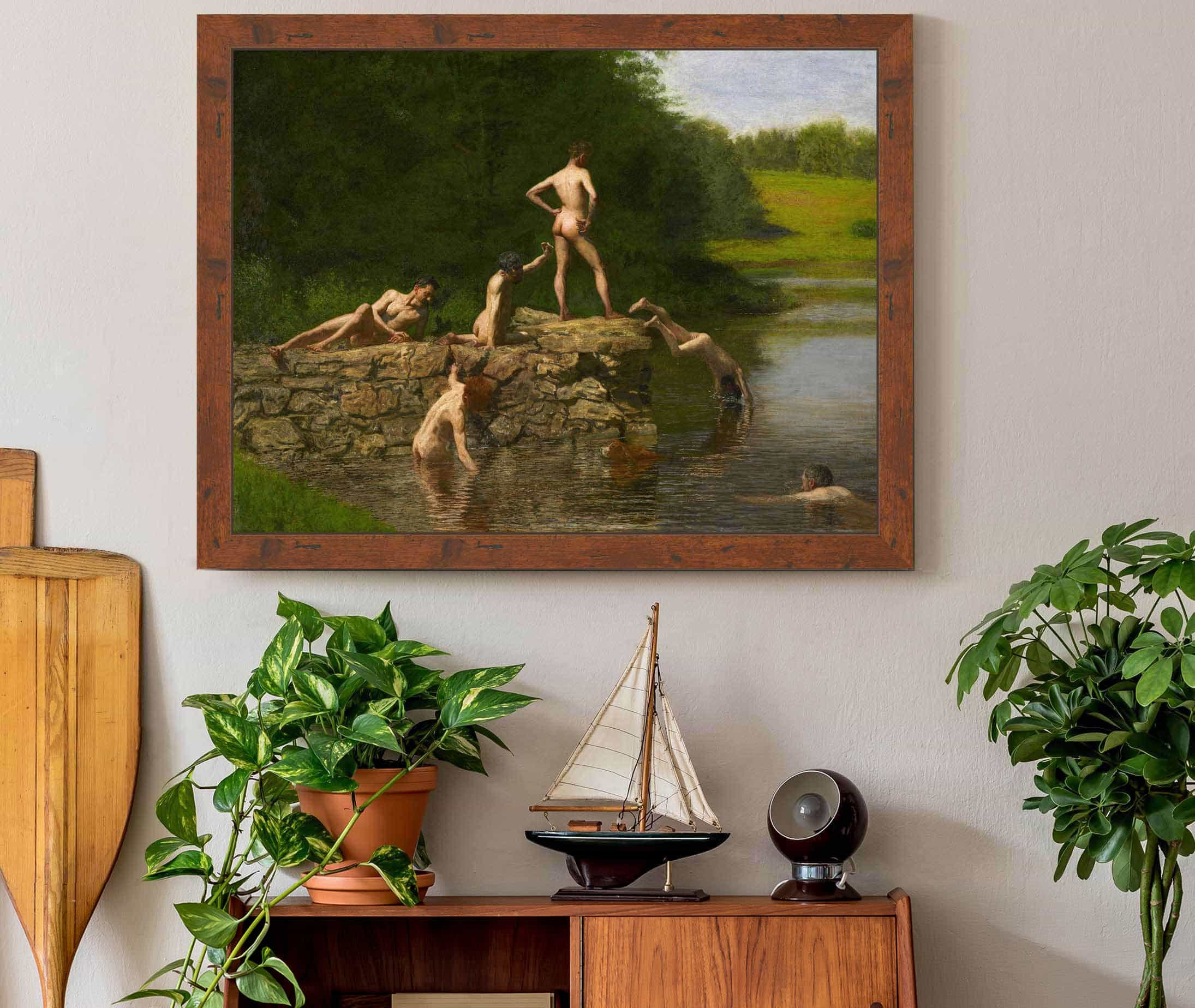 Swimming by Thomas Eakins - Image 3