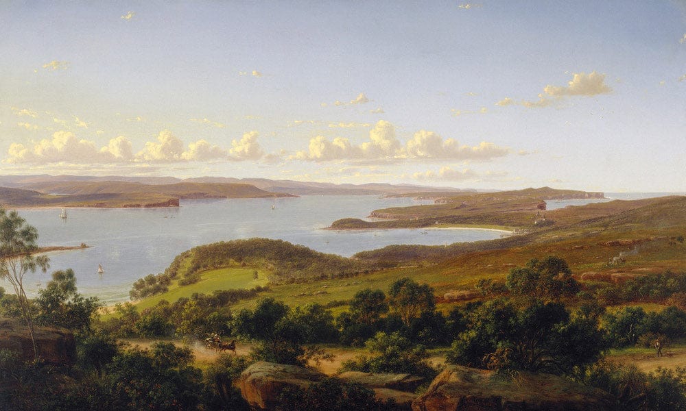 Sydney Heads By Eugen Von Guerard - Image 7