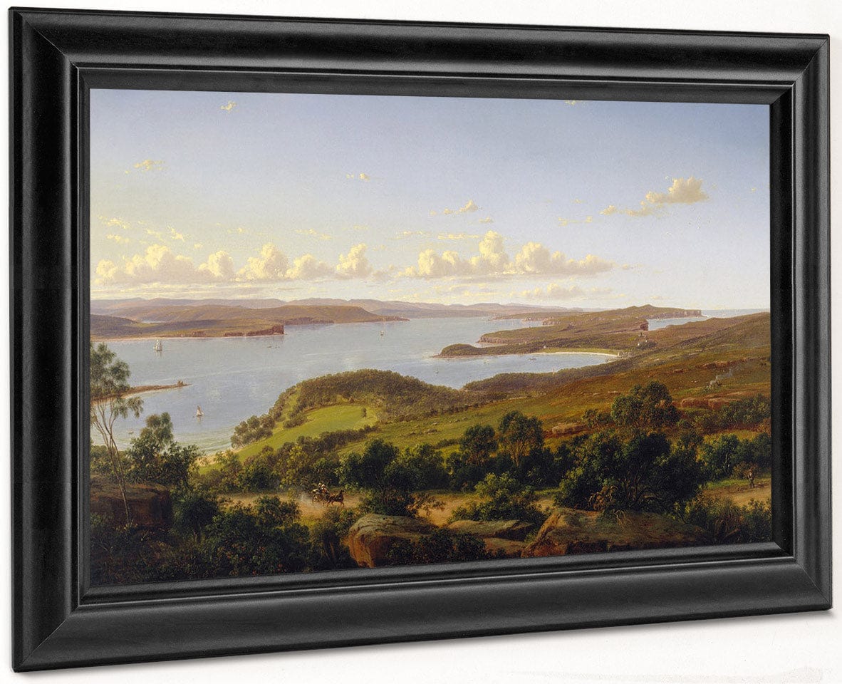 Sydney Heads By Eugen Von Guerard - Image 8