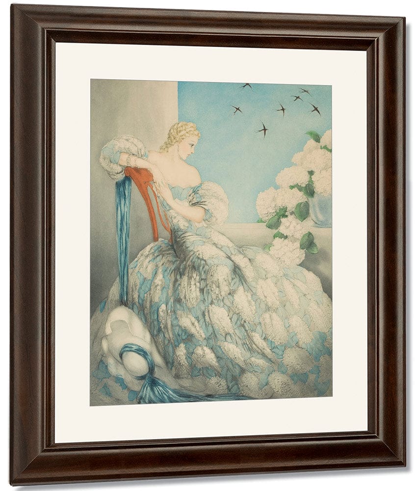 Symphony In Blue 1936 By Louis Icart - Image 4