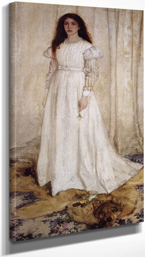 Symphony In White No 1 (The White Girl) 1862 James McNeill Whistler - Image 3