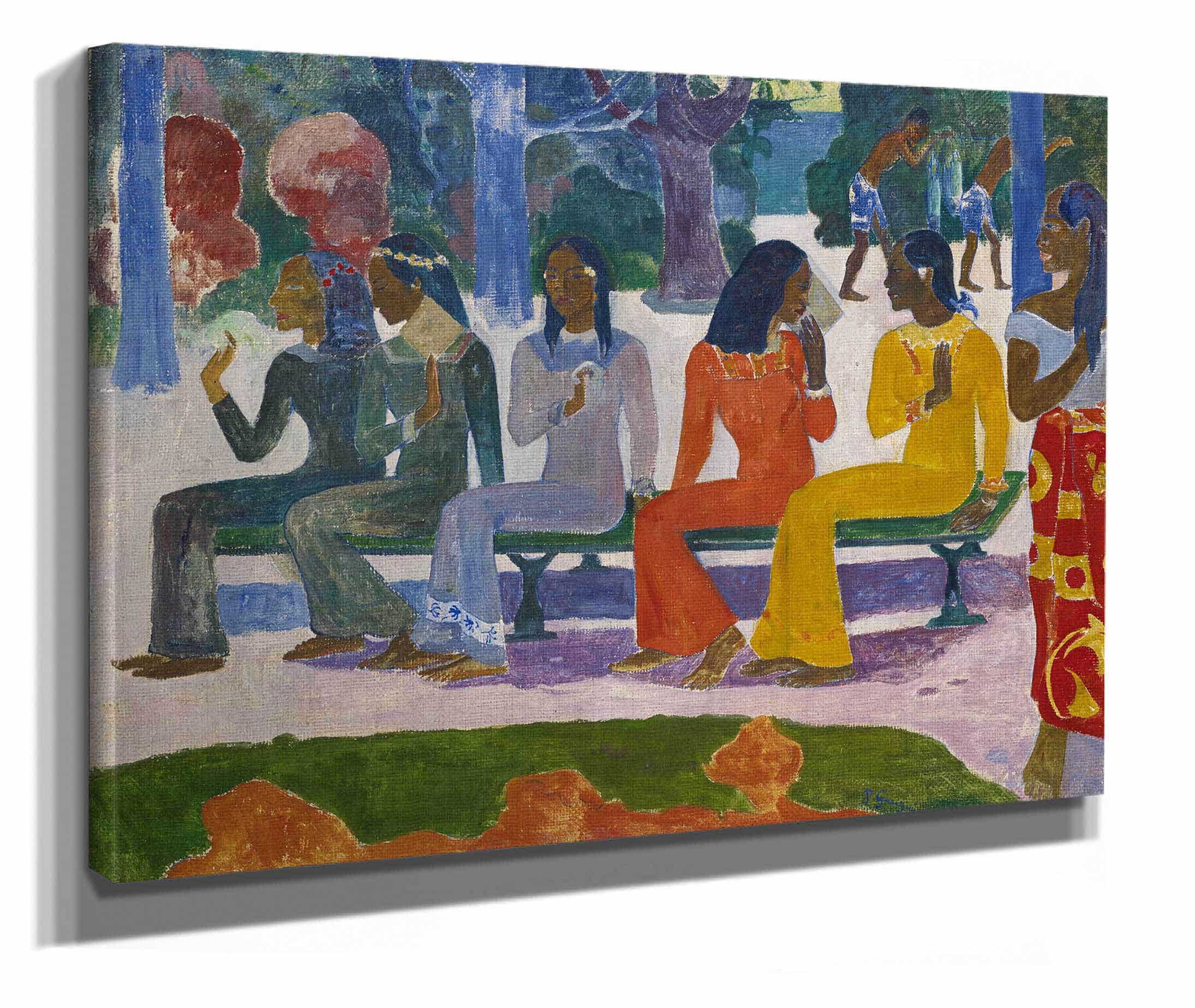 Ta Matete The Market by Paul Gauguin - Image 2