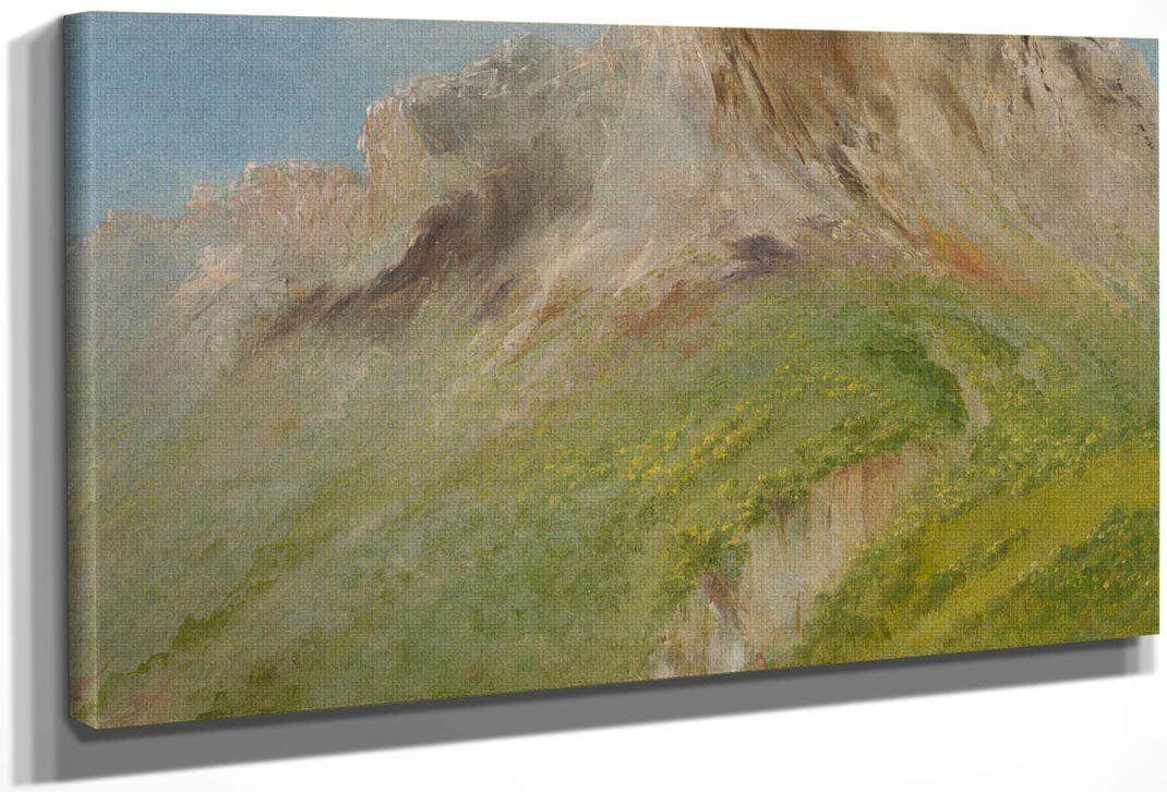 Ta Wa Que Nah, Or The Rocky Mountain, Near The Comanche Village By George Catlin
