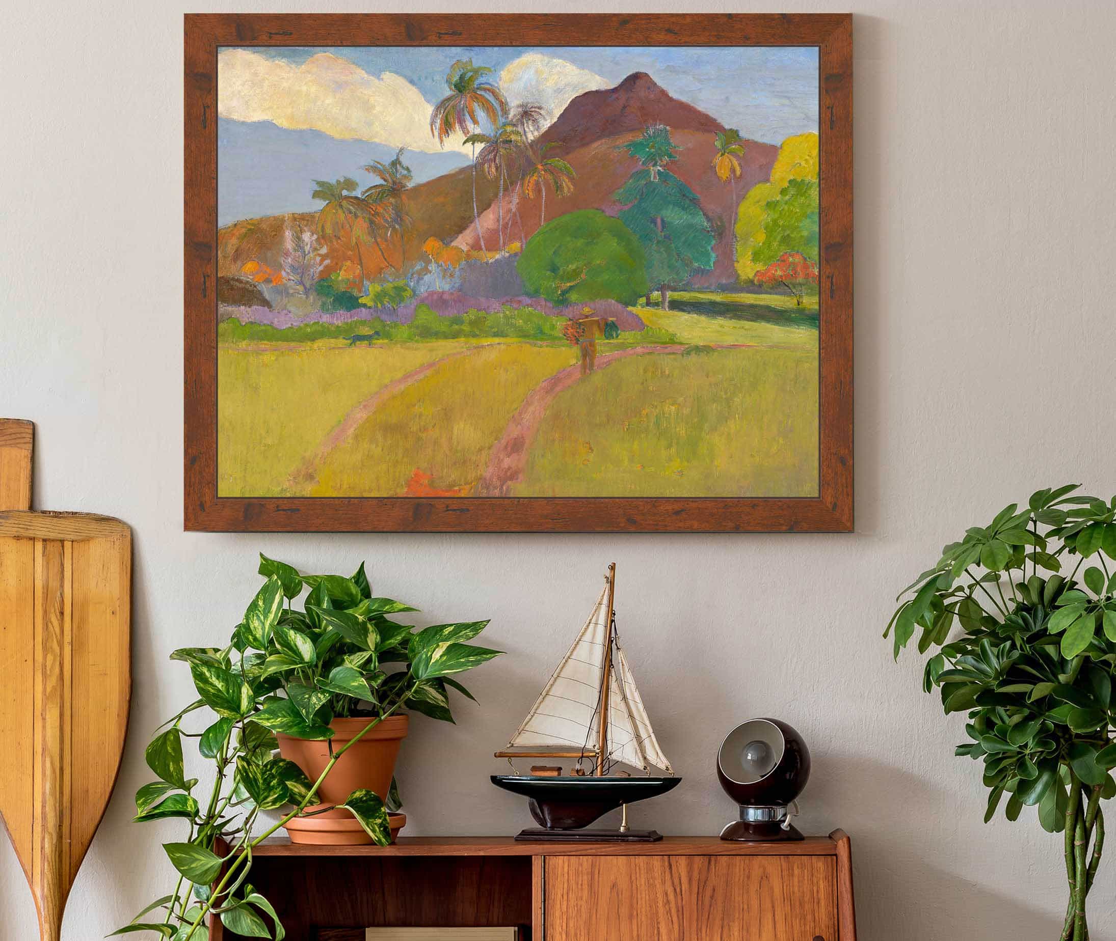 Tahitian Landscape by Paul Gauguin - Image 7