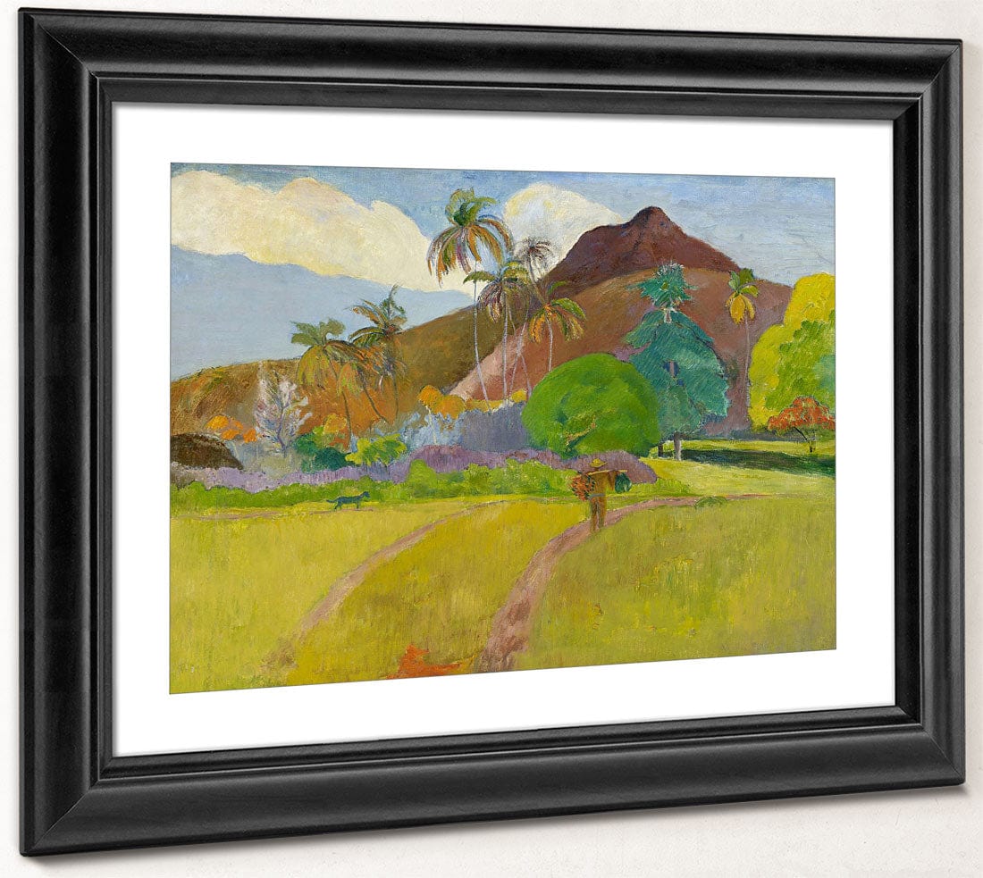 Tahitian Landscape By Paul Gauguin - Image 2