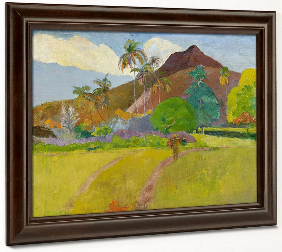 Tahitian Landscape By Paul Gauguin - Image 4