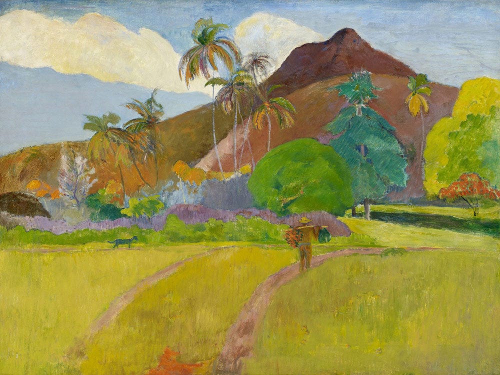 Tahitian Landscape By Paul Gauguin - Image 5
