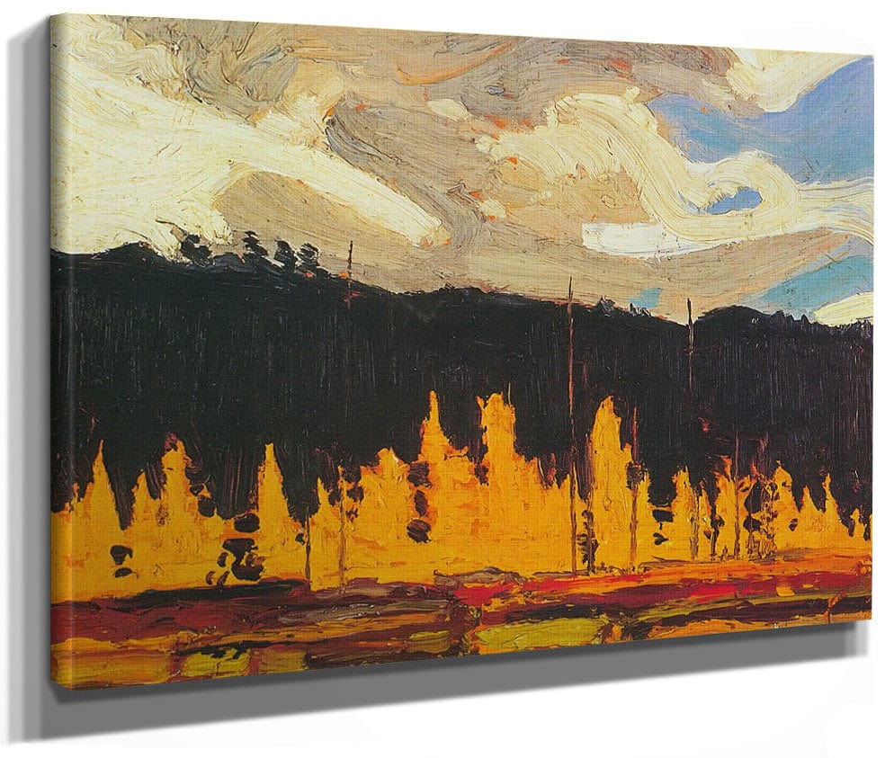 Tamarack 1916 By Tom Thomson