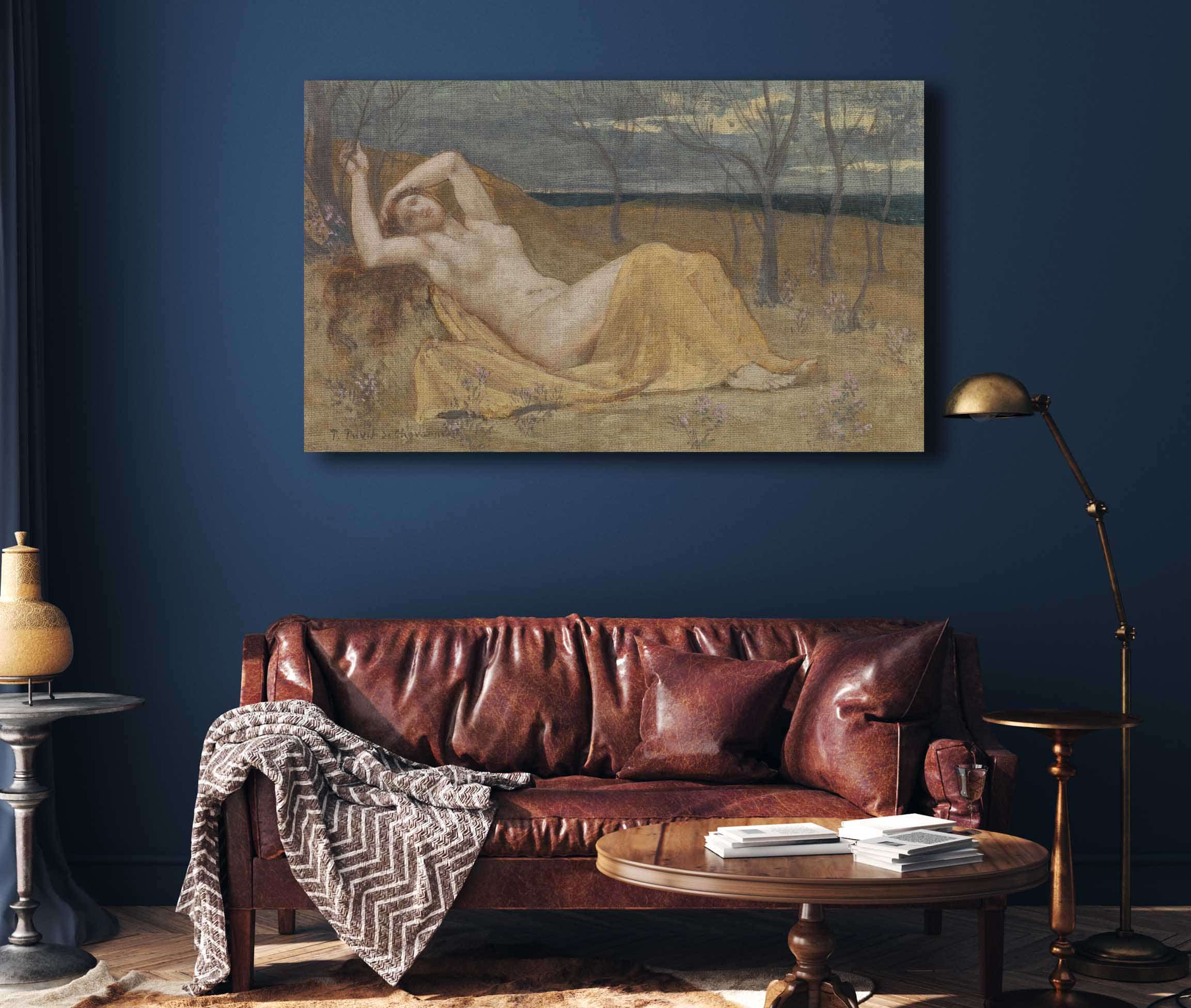 Tamaris   by Pierre Puvis De Chavannes - Image 4