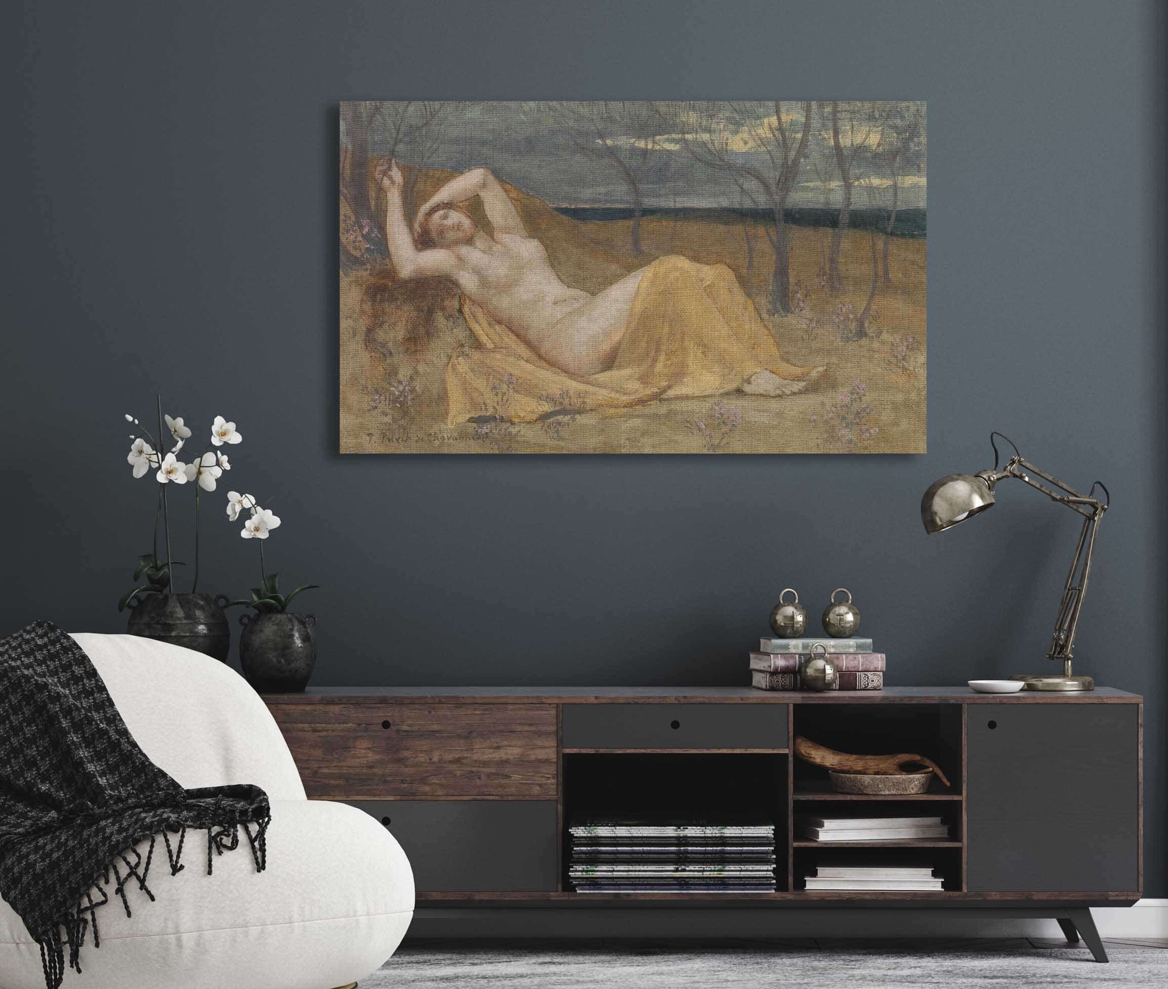 Tamaris   by Pierre Puvis De Chavannes - Image 5