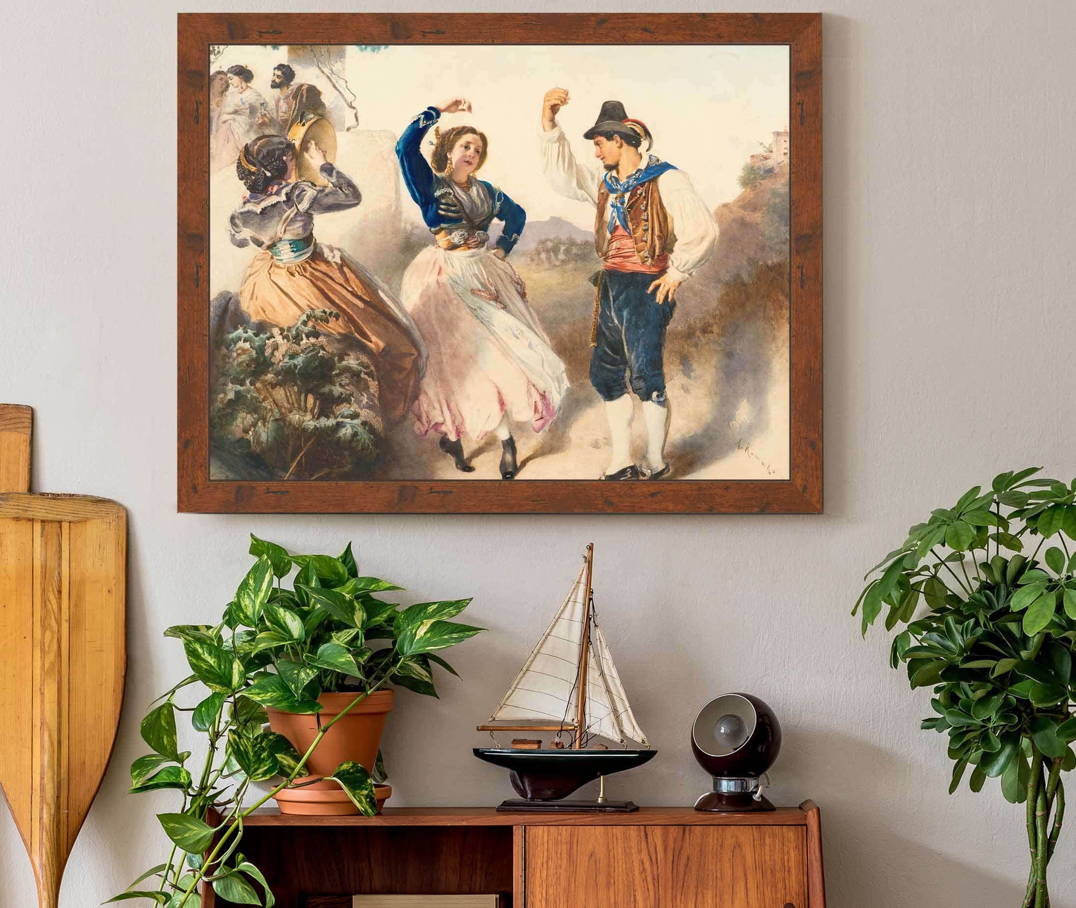 Tarantella by Anton Romako - Image 3