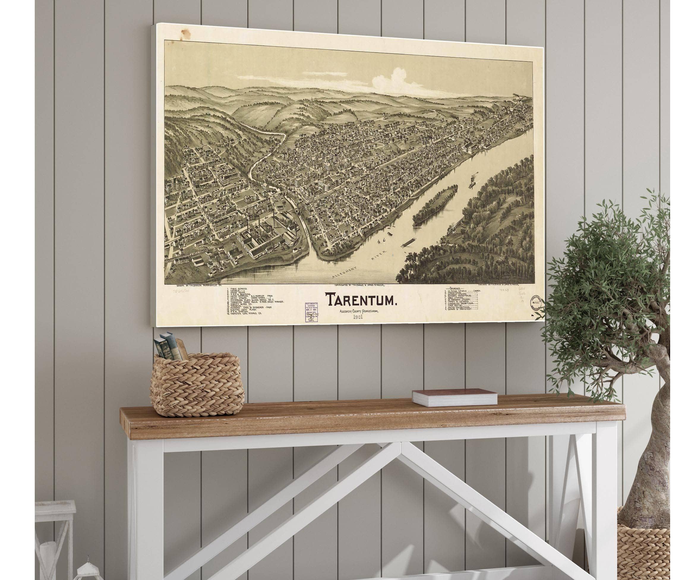 Tarentum Allegheny County Pennsylvania 1901 State Of Pennsylvania - Image 7