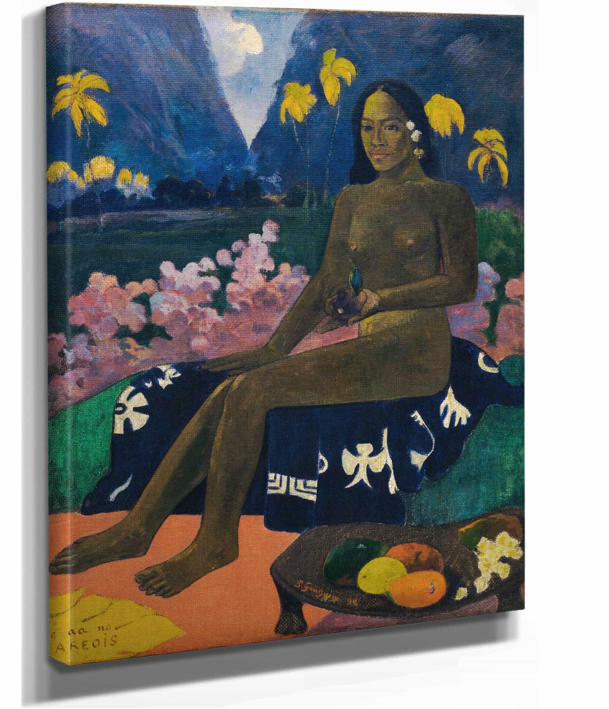 Te Aa No Areois The Seed Of The Areoi by Paul Gauguin - Image 2