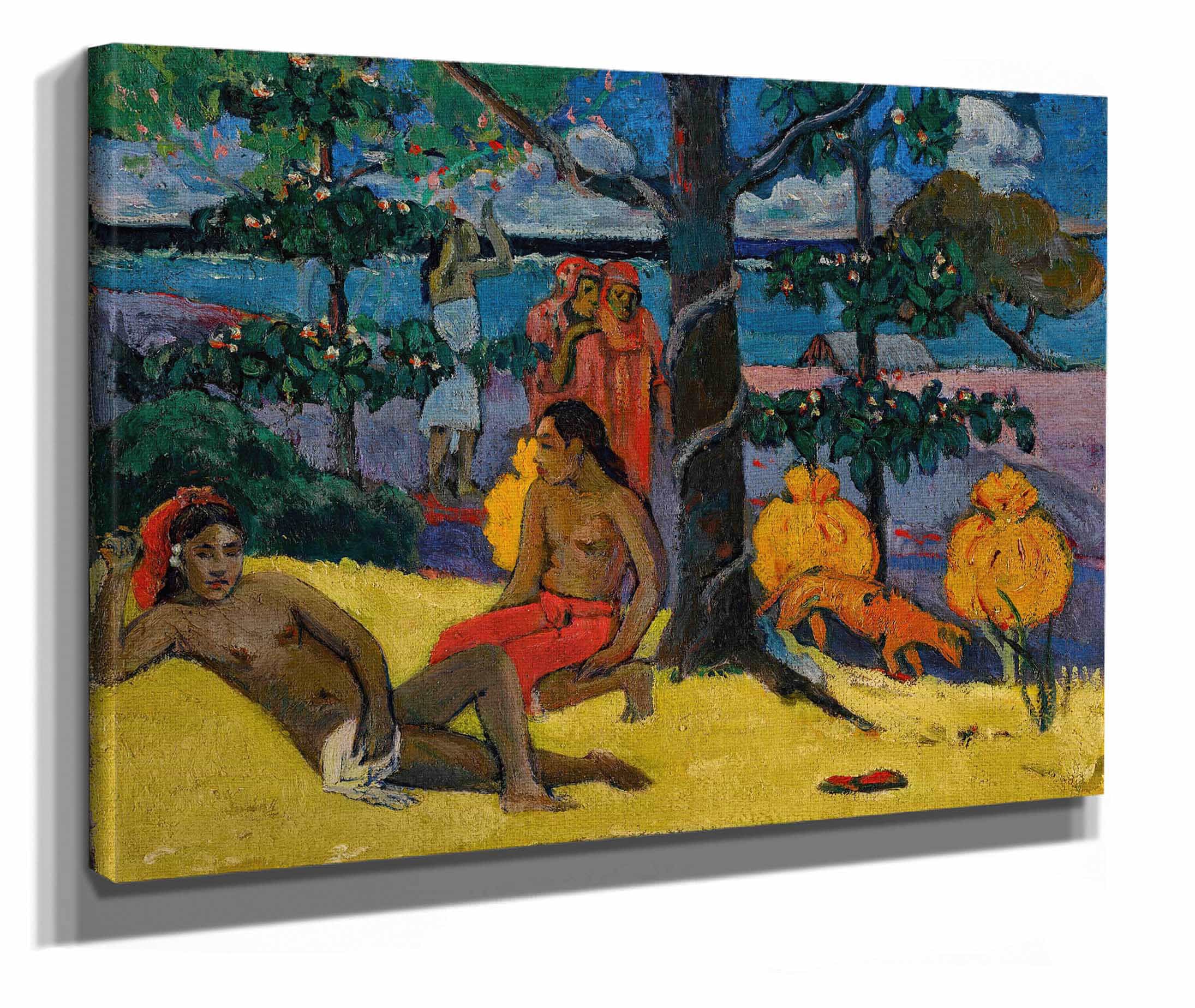 Te Arii Vahine La Femme Aux Mangos Ii by Paul Gauguin - Image 2