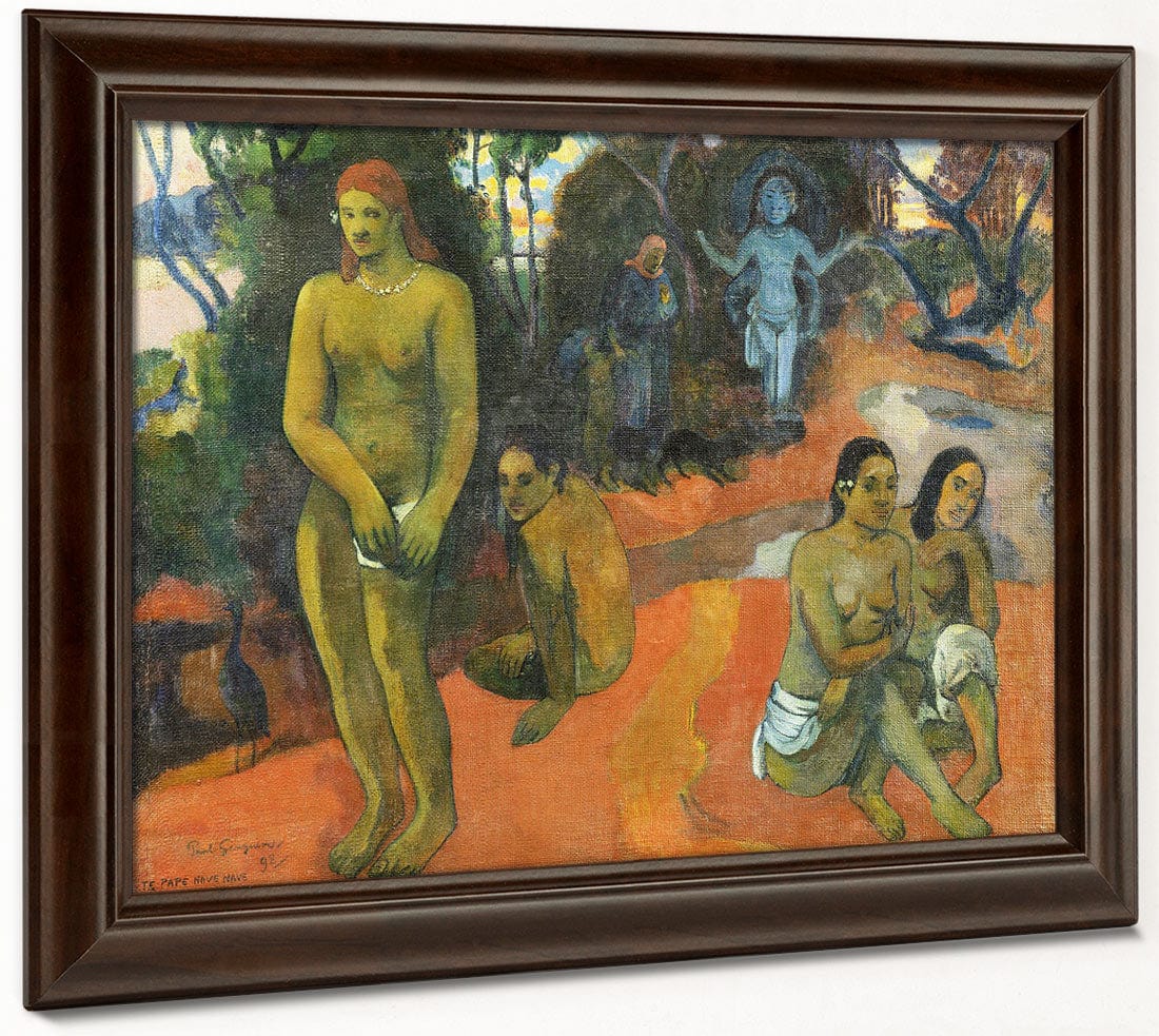 Te Pape Nave Nave (Delectable Waters) By Paul Gauguin - Image 4