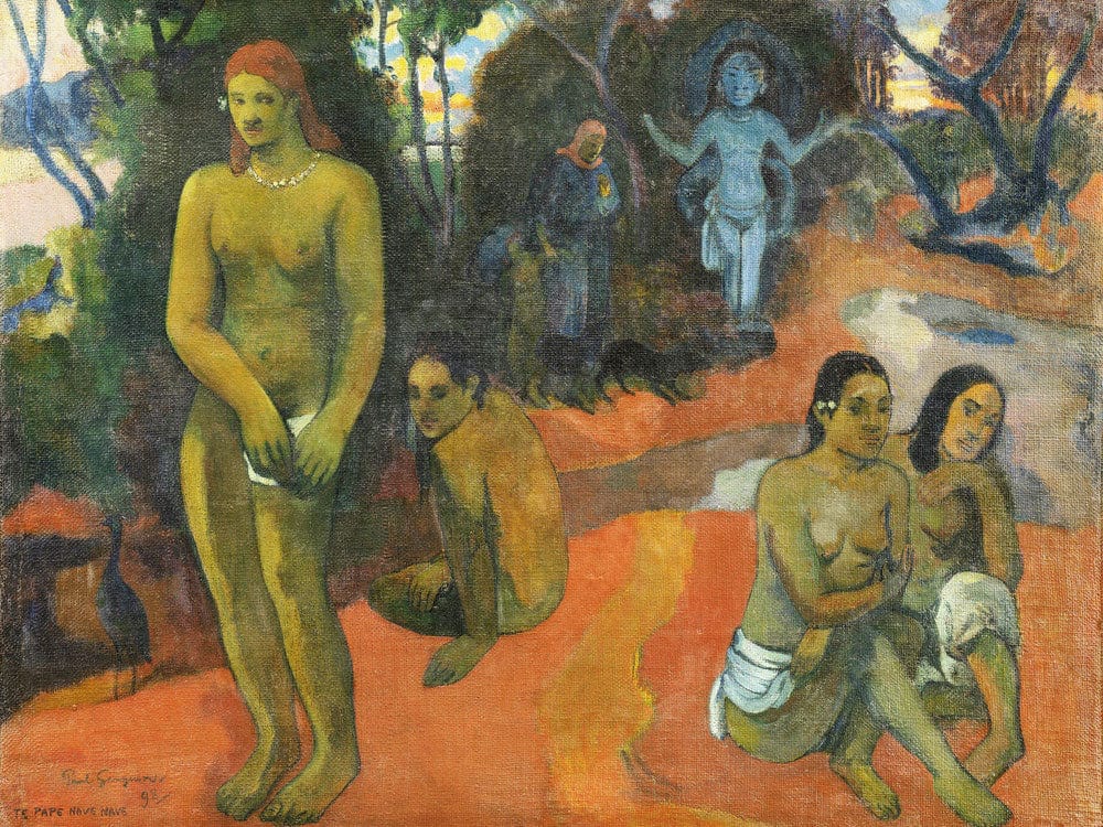Te Pape Nave Nave (Delectable Waters) By Paul Gauguin - Image 5