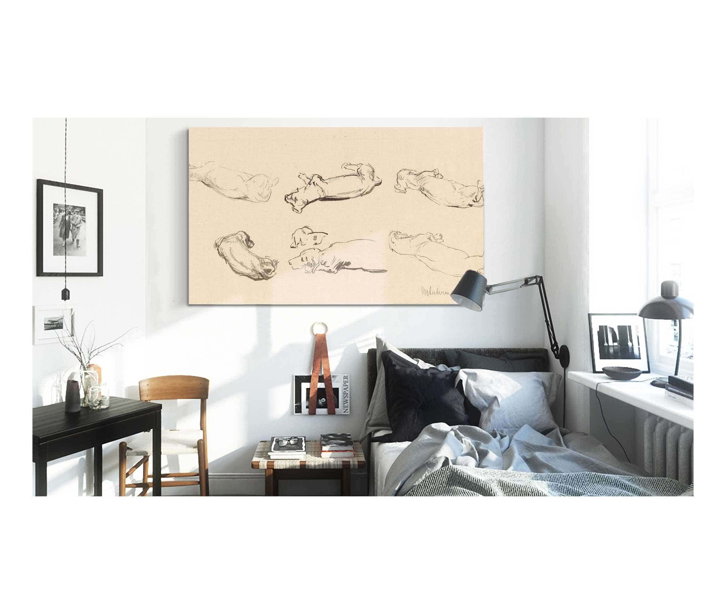 Teckelstudien by Max Liebermann - Image 3