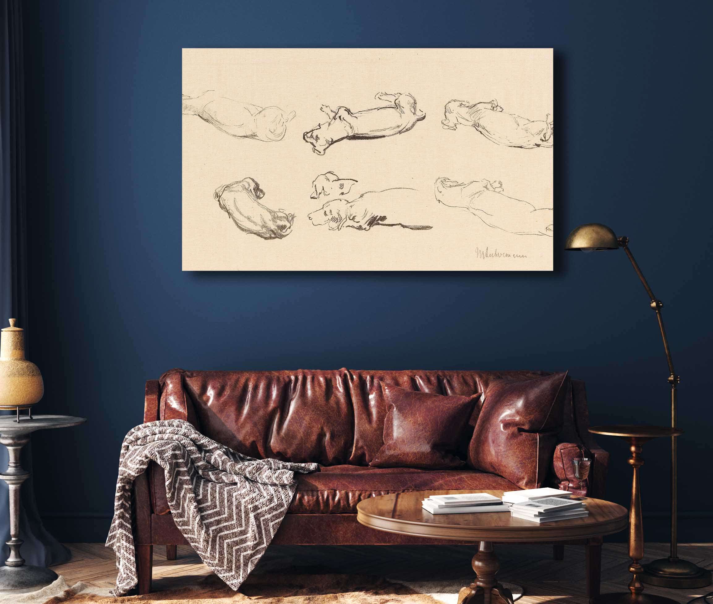 Teckelstudien by Max Liebermann - Image 4