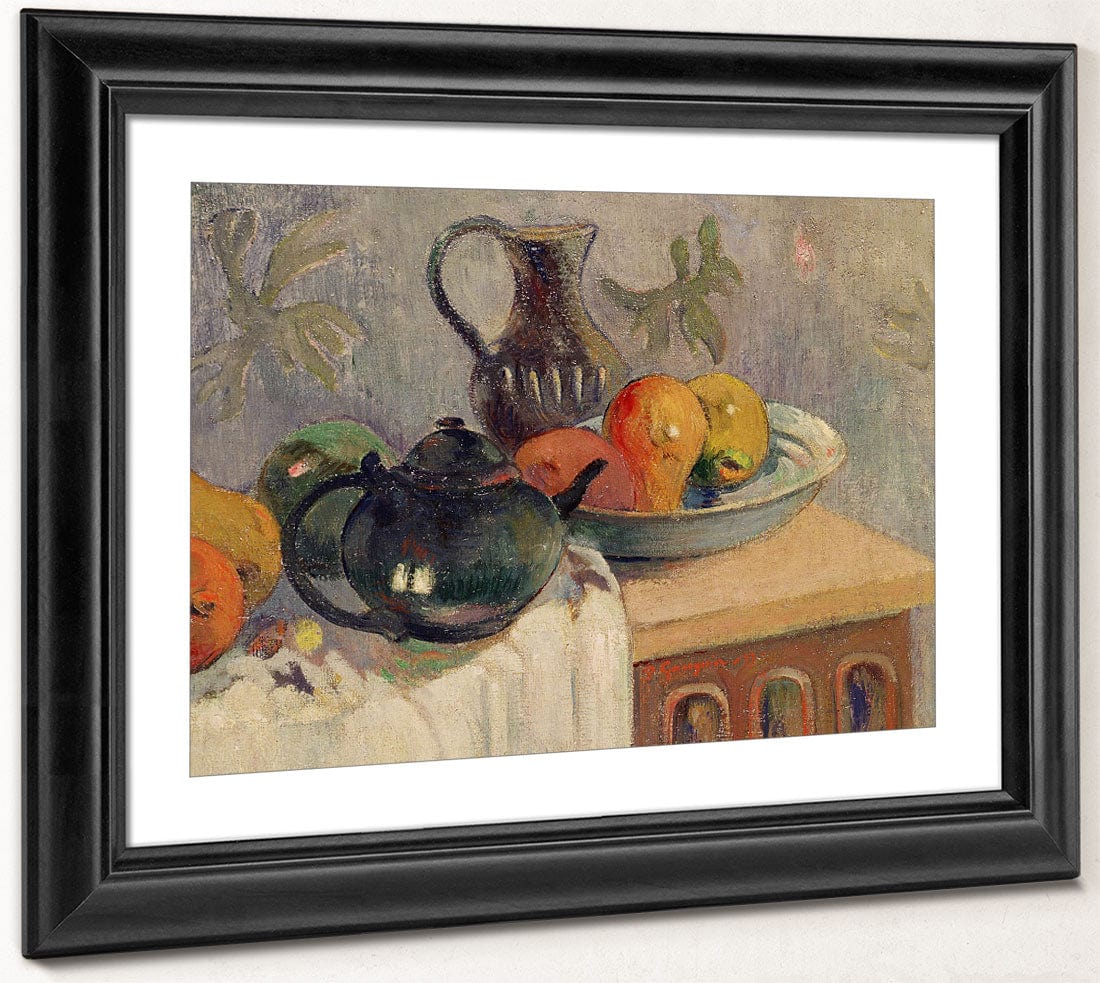 Teiera, Brocca E Frutta By Paul Gauguin - Image 2