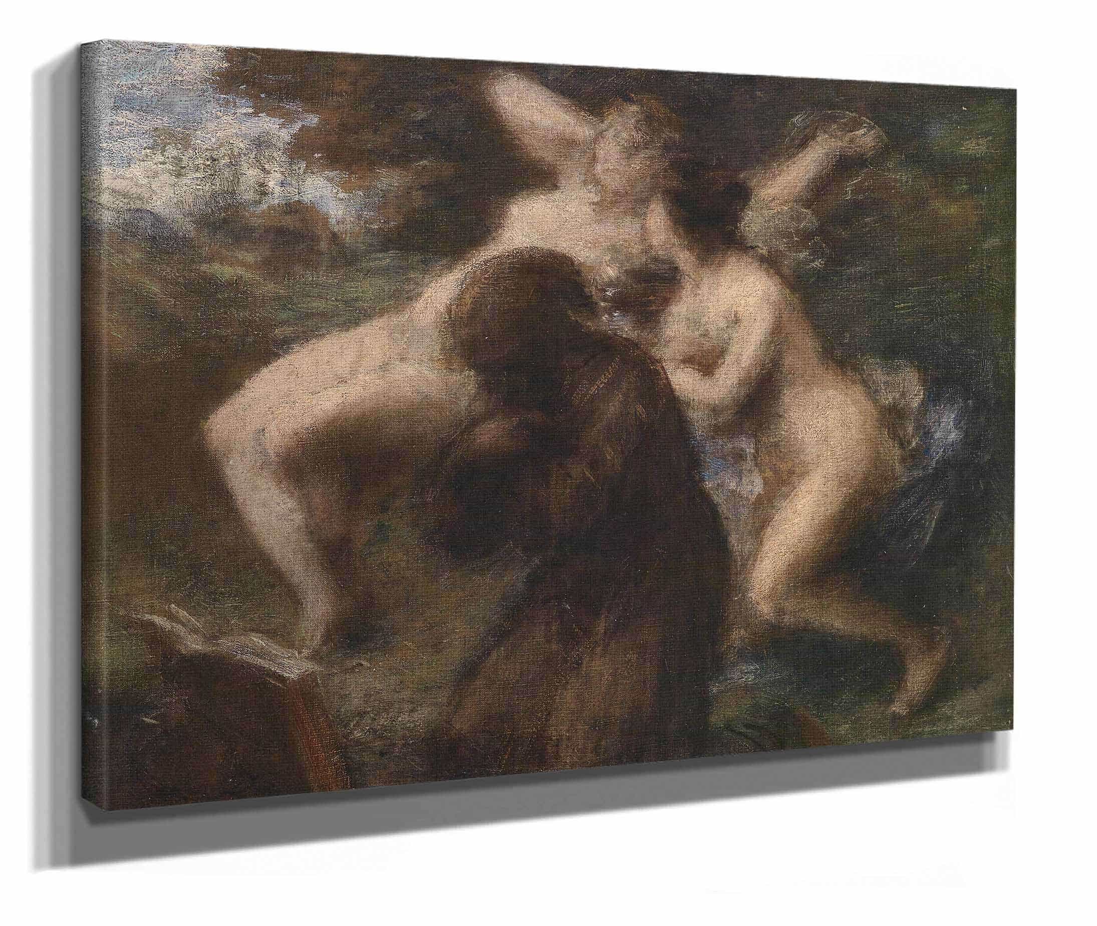 Temptation Of St Anthony by Henri Fantin Latour - Image 2