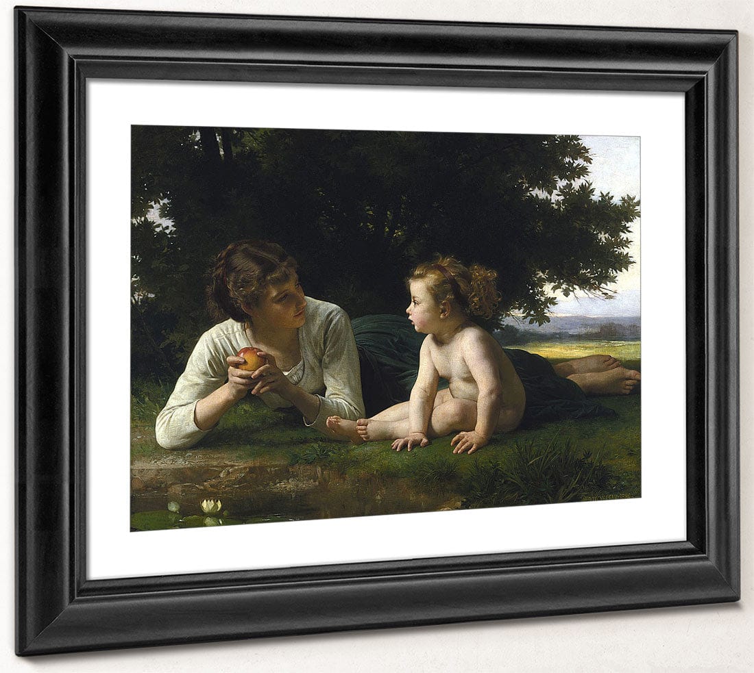 Temptation By William Adolphe Bouguereau - Image 4