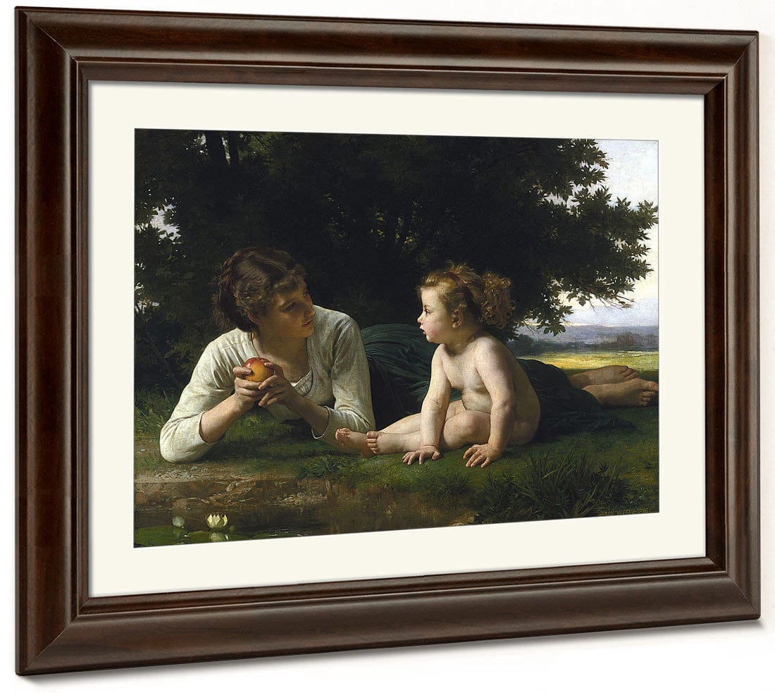Temptation By William Adolphe Bouguereau - Image 5