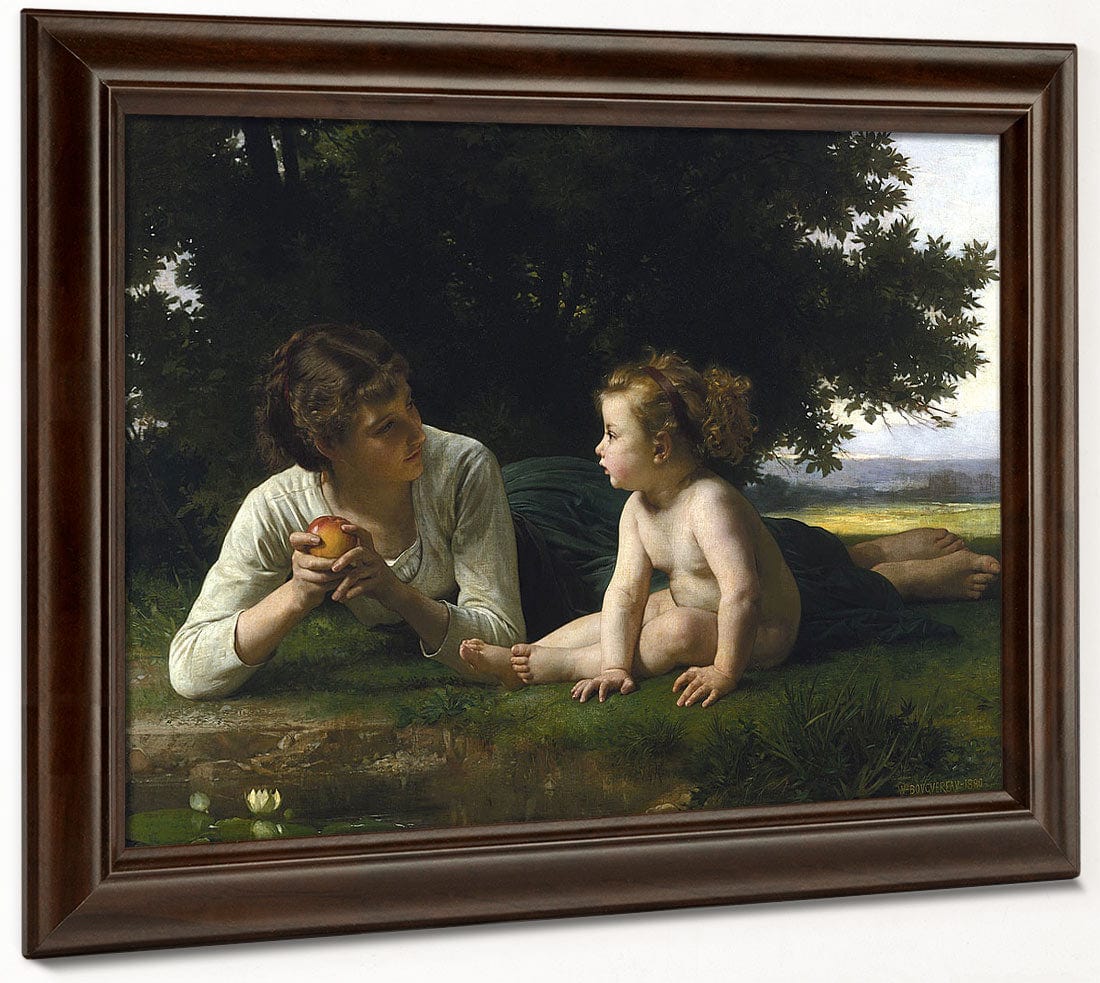 Temptation By William Adolphe Bouguereau - Image 6