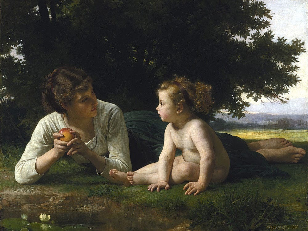 Temptation By William Adolphe Bouguereau - Image 7