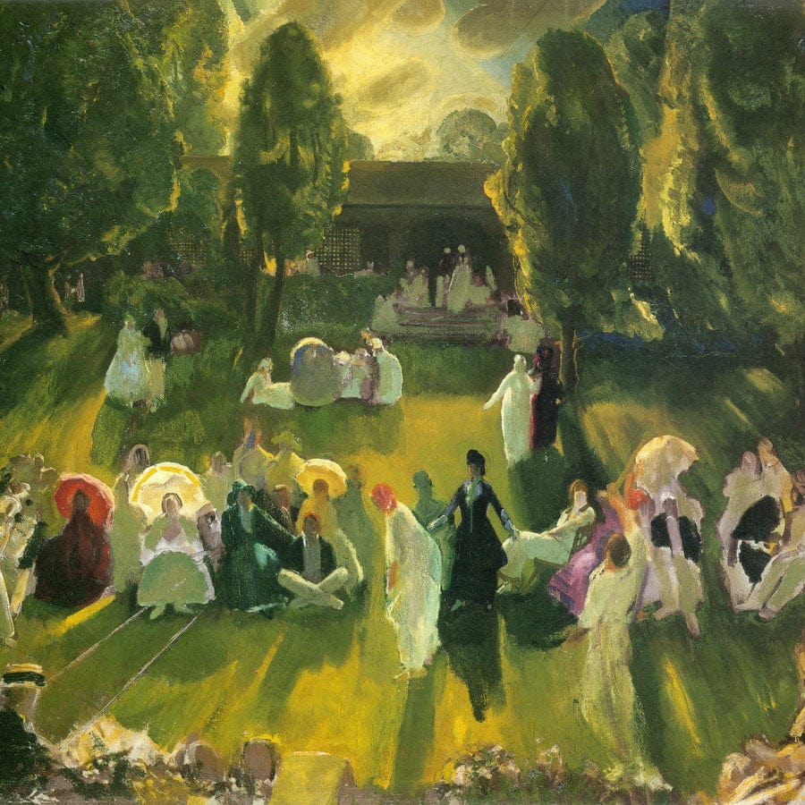 Tennis At Newport 1920 By George Bellows - Image 5