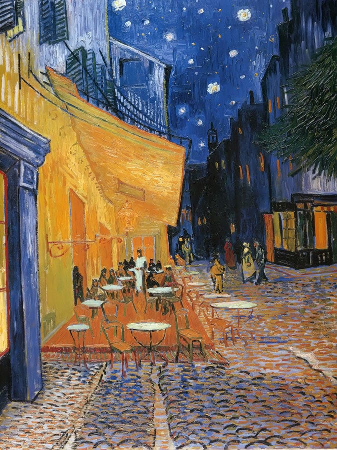 Terrace Of A Cafe At Night By Vincent Van Gogh - Image 6