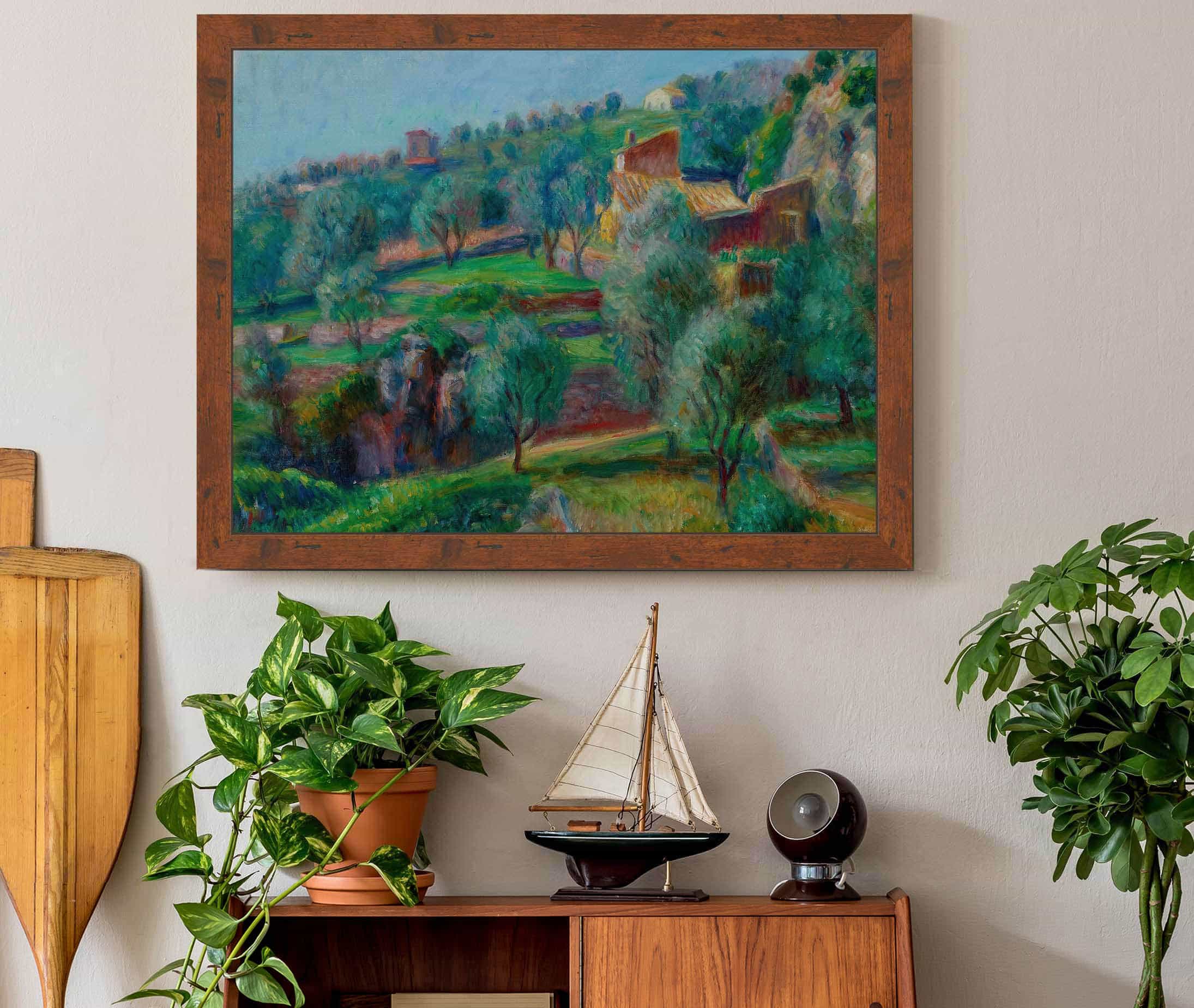 Terraces South Of France by William James Glackens - Image 3