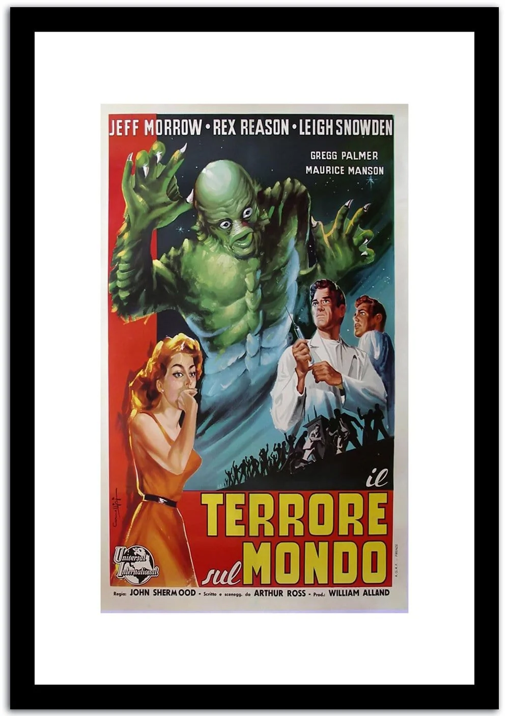 Terrore Mon Do  Vintage Poster