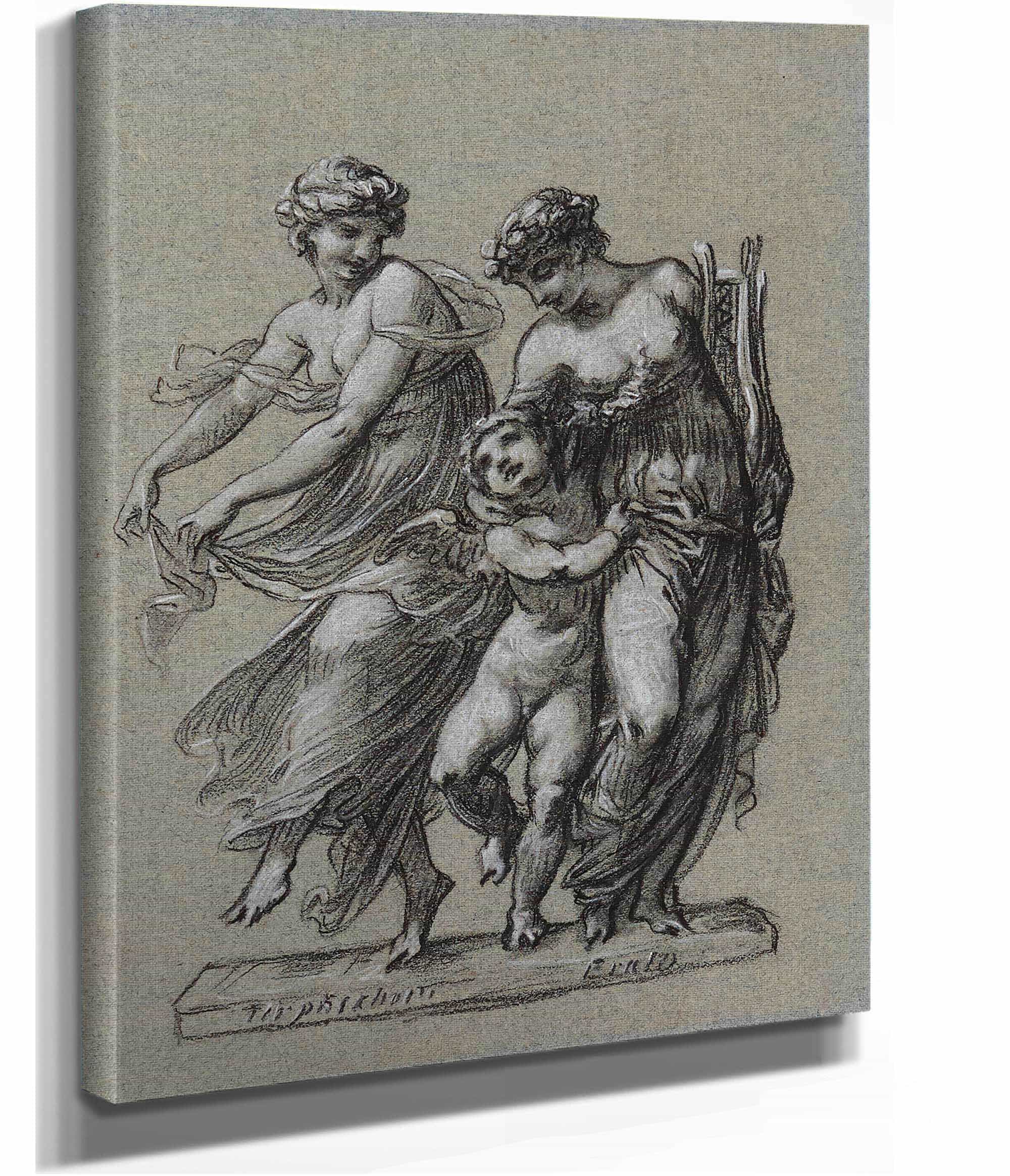 Terspichore Et Erato by Pierre Paul Prudhon - Image 2