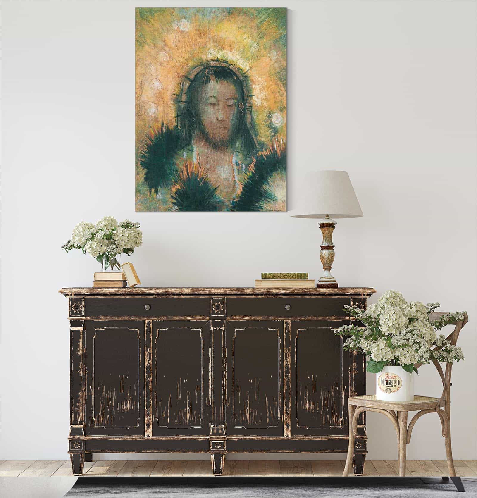 Tete De Christ by Odilon Redon - Image 4
